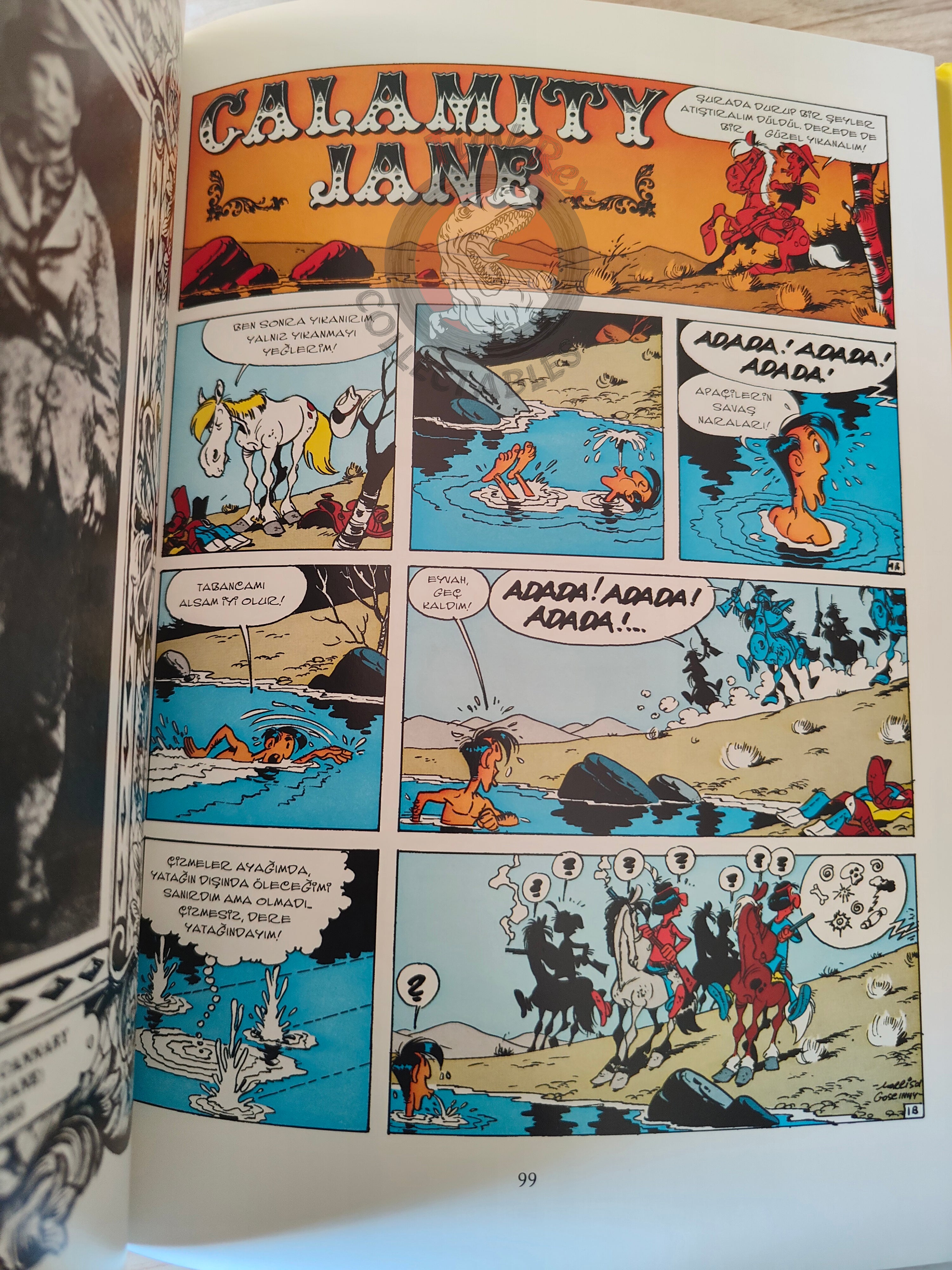 Lucky Luke – L'integrale #10 Turkish Comic Turkey L’escorte