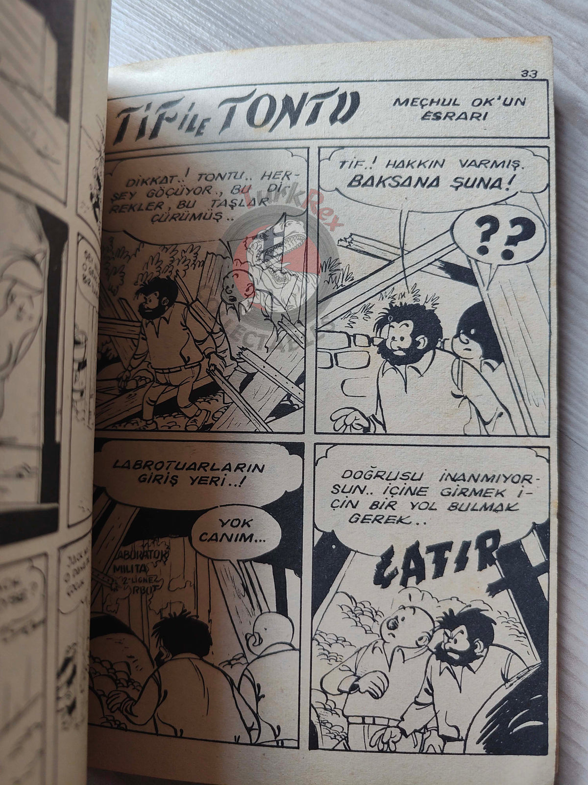 Lucky Luke #2 Dalton City 1972 Turkish Comic Turkey Tif Et Tondu