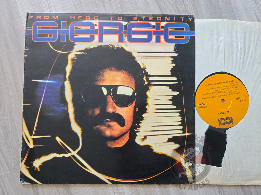 Giorgio Moroder – From Here To Eternity Turkish Pressing Vinyl Turkey Edition