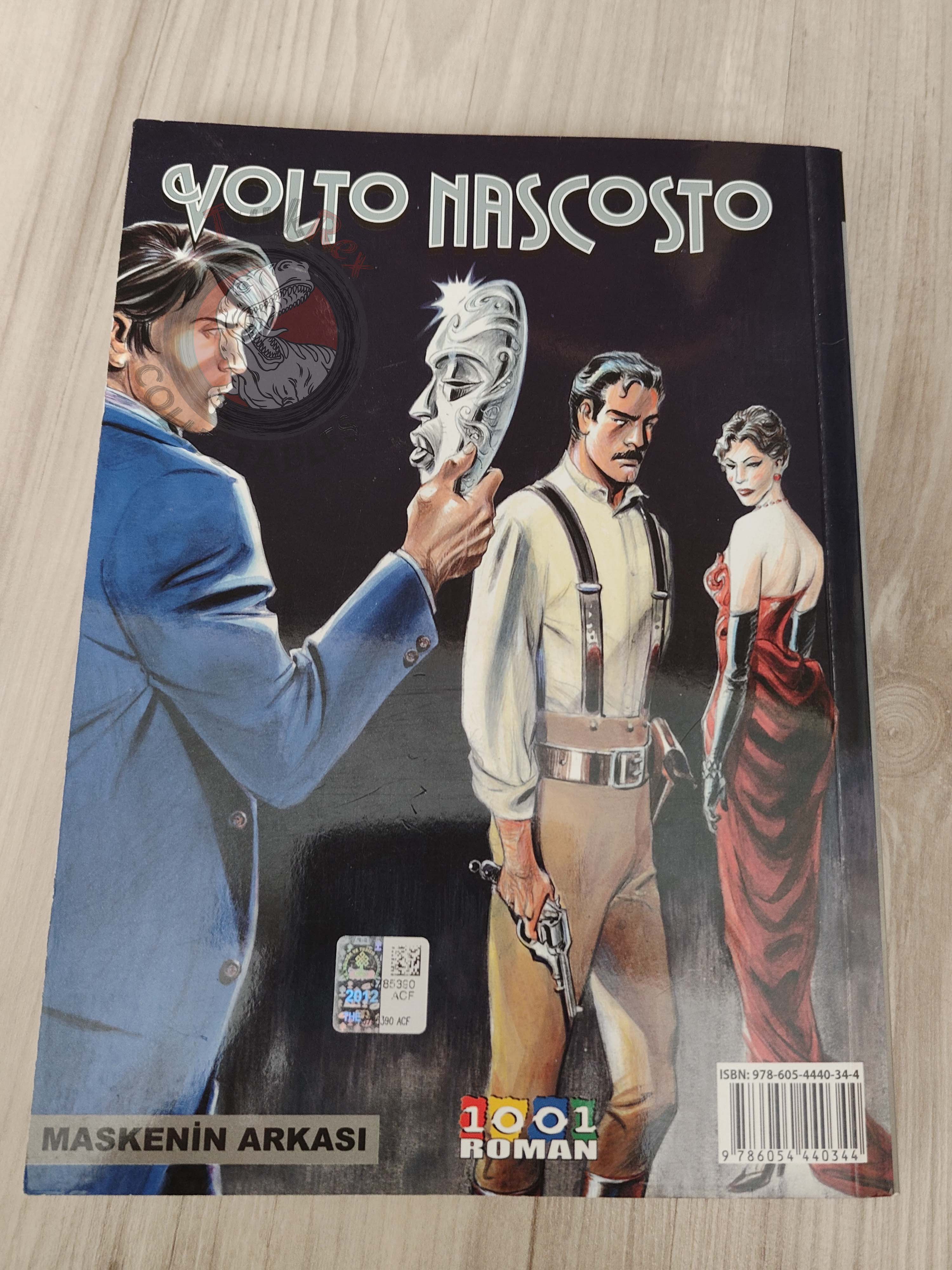 Volto Nascosto Vol #7 Medaglia d'oro Turkish Comic Turkey Bonelli #13 #14