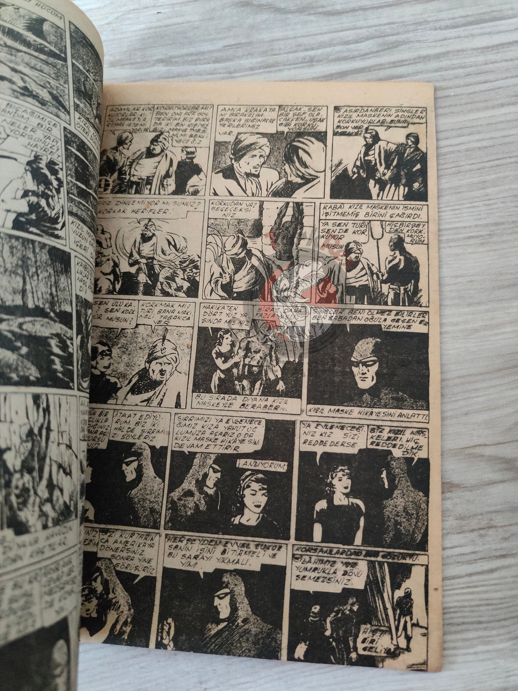 1001 Roman 1943 The Phantom - The Singh Brotherhood Turkish Comic Mag Turkey