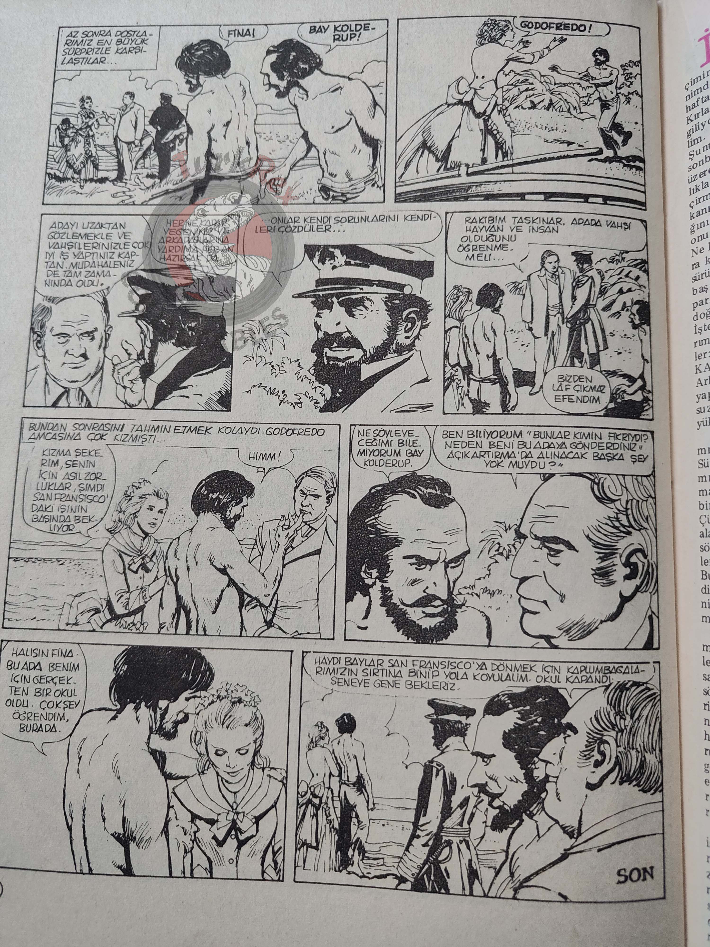 Milliyet Çocuk #40 1979 Turkish Comic Turkey Joyas Literarias Juveniles #108 Jules Verne