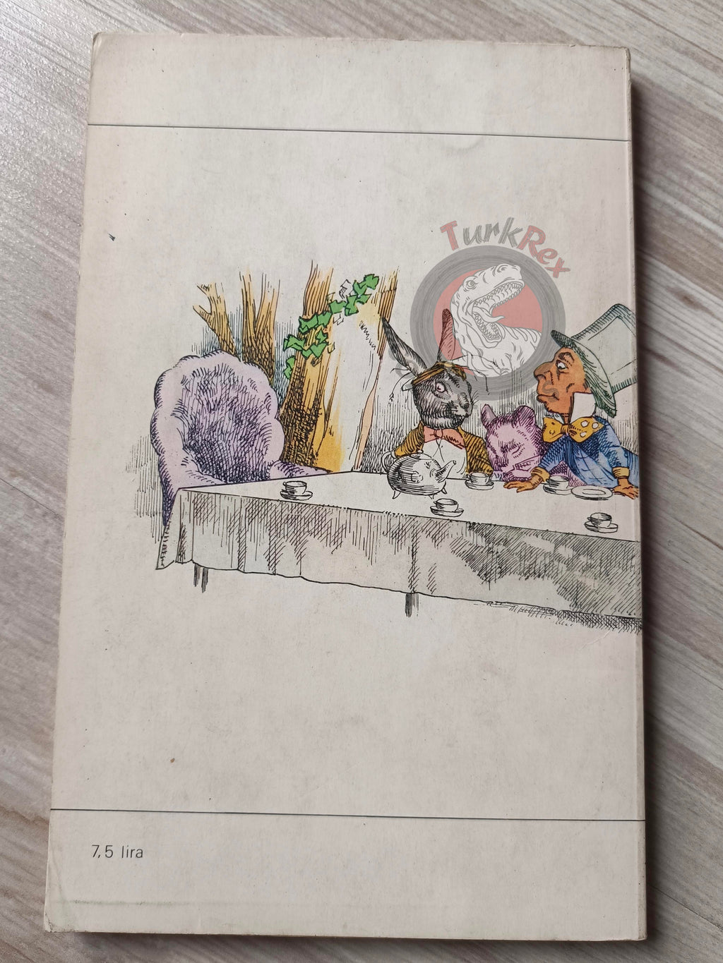 Lewis Carroll – Alice in Wonderland 1969 Turkish Book Turkey Illustrated John Tenniel