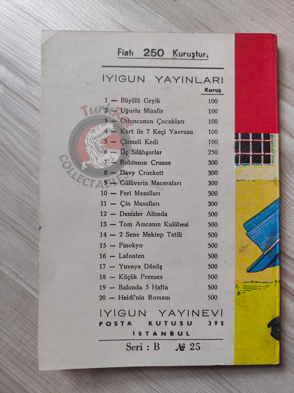 Alexandre Dumas – The Three Musketeers 1961 Turkish Book Turkey Illustrated
