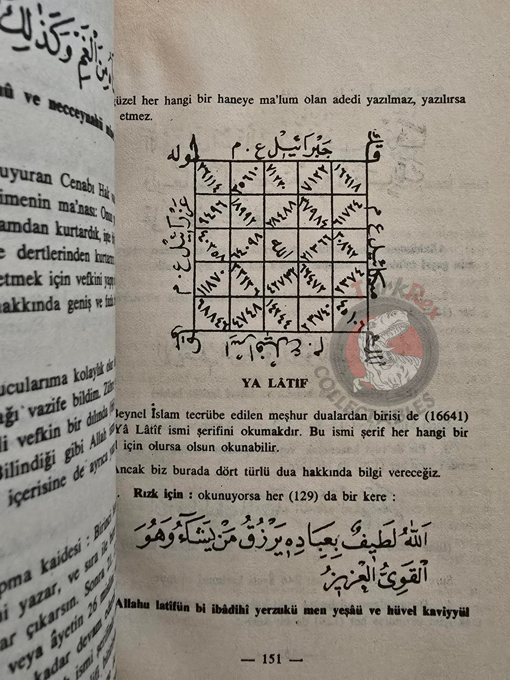 Hidden Sciences Vol 1 Islamic Occult Havass Vefq Spells Charm Turkish Book Islam Talisman