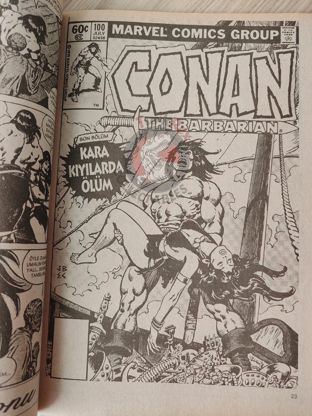 Conan The Barbarian #12 2001 Turkish Comic Turkey #99 #100 Kull Of Atlantis #1
