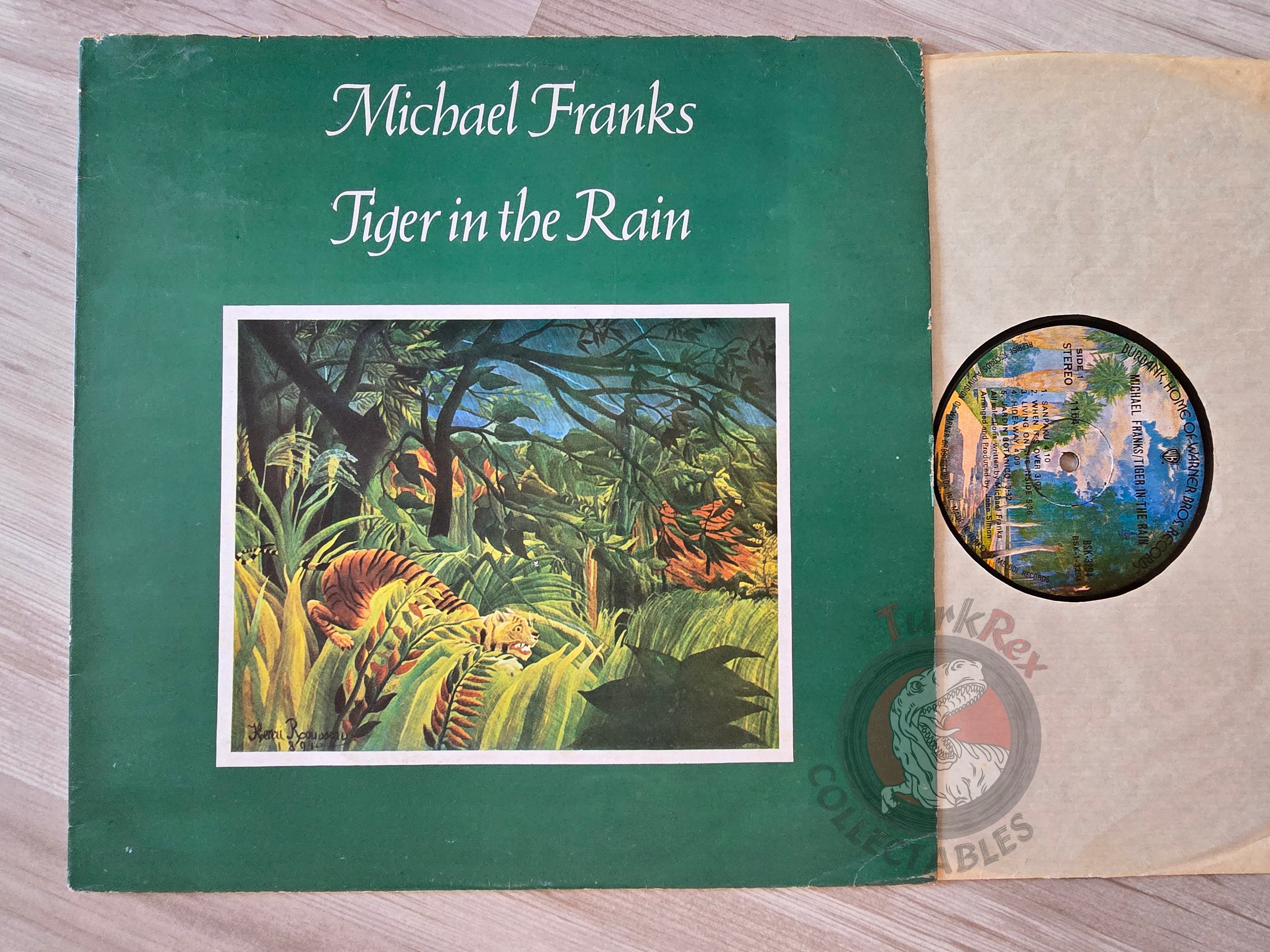 Michael Franks – Tiger In The Rain Turkish Pressing Vinyl Turkey Edition