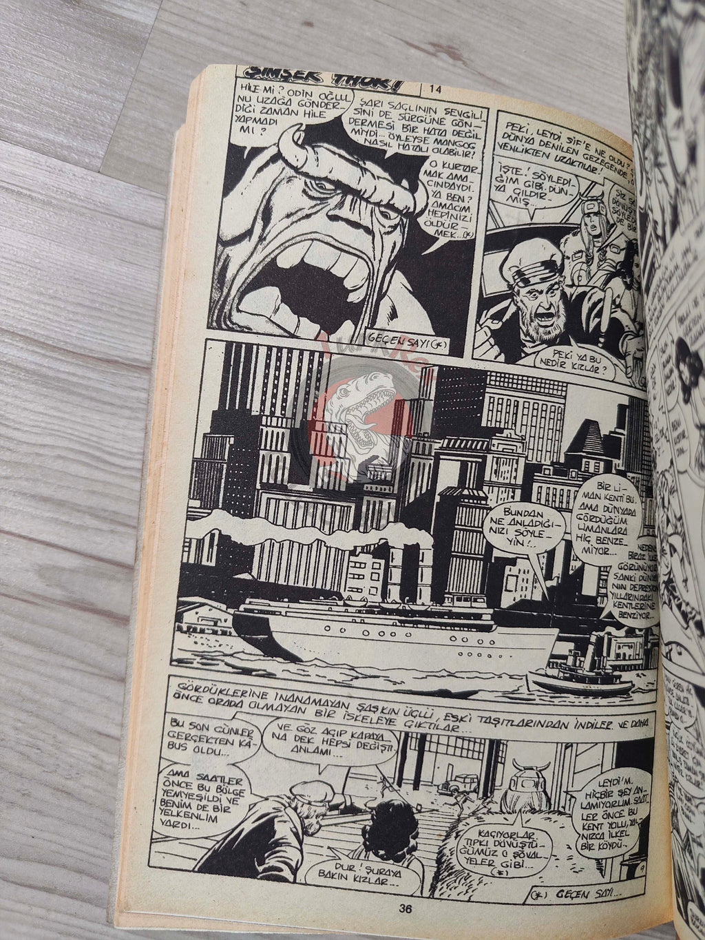 Thor #5 1985 Turkish Comic Turkey The Mighty Thor #197–200 Ragnarok
