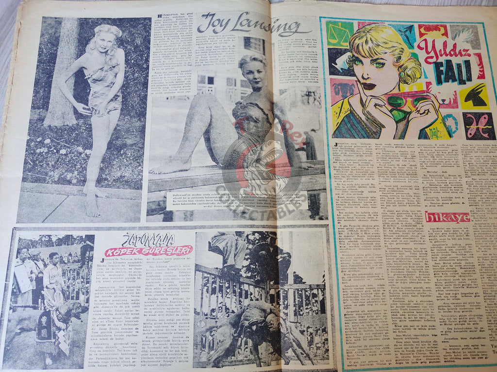 Pazar 1958 Rosa Dolmai Turkish Mag Comic Turkey Superman Wayne Boring Donald Duck Stan Drake