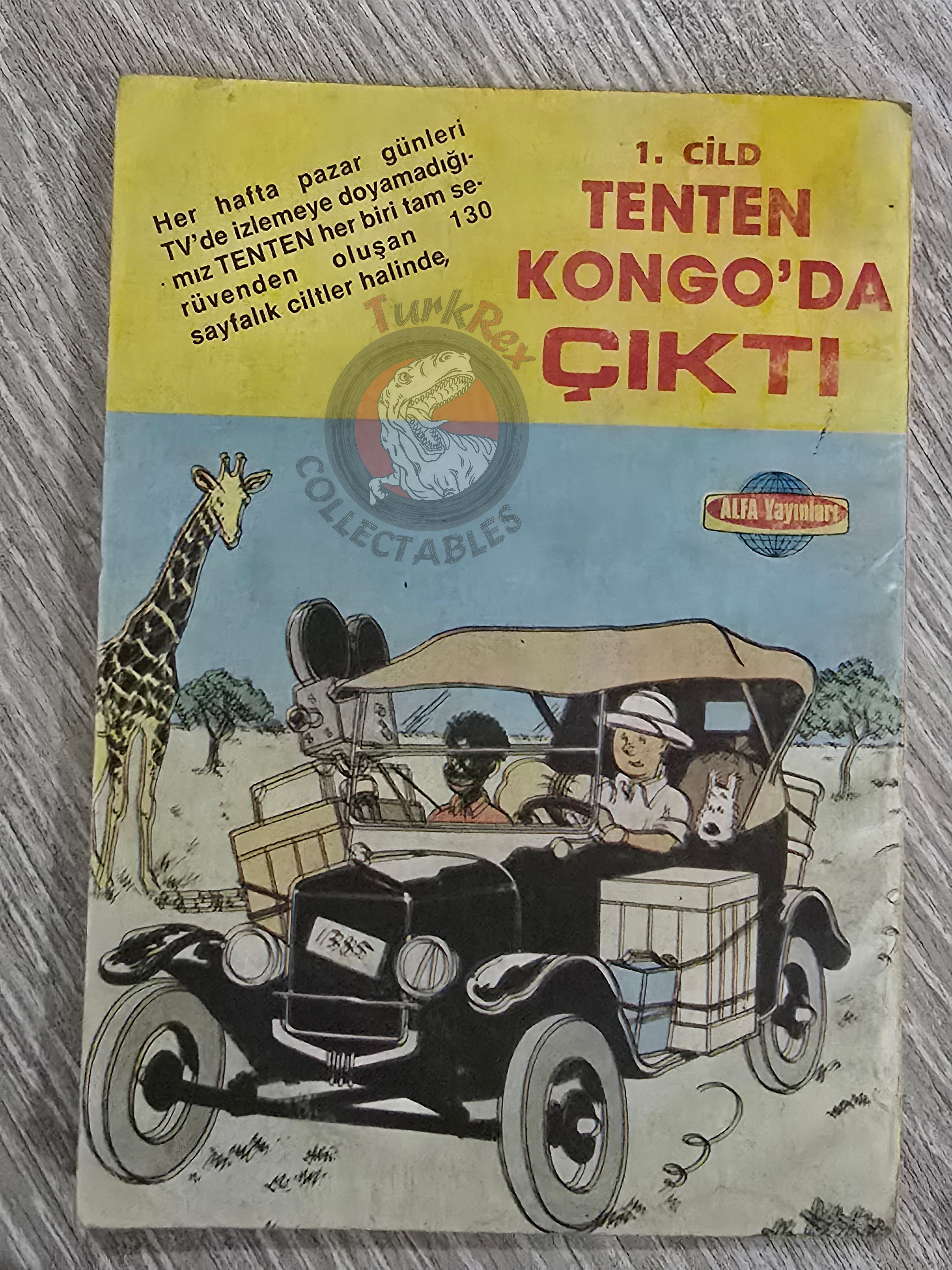 Red Sonja #5 1986 Turkish Comic Turkey Cover #11 - #4 Indiana Jones #16