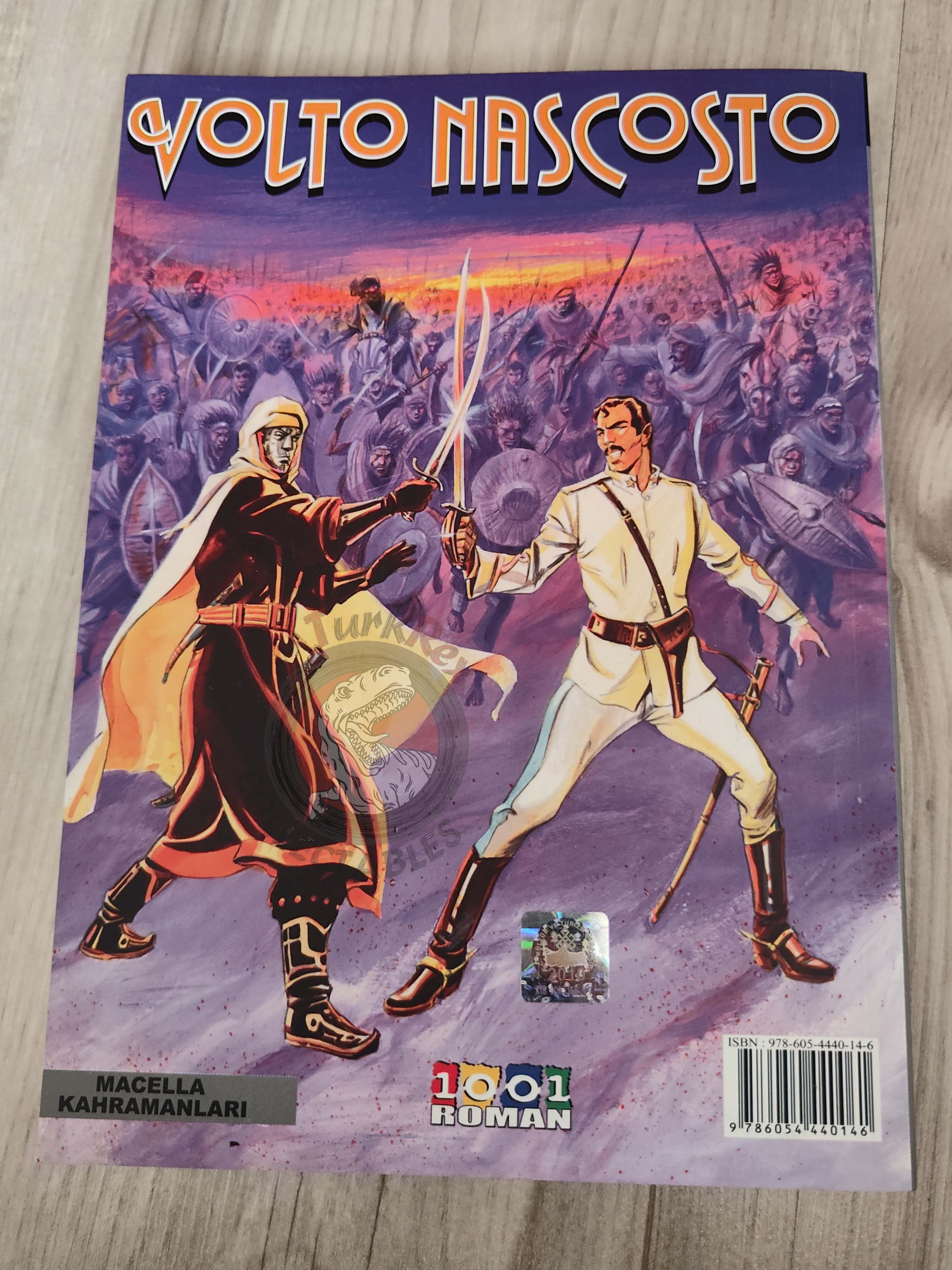 Volto Nascosto Vol #3 La fortezza Turkish Comic Turkey Bonelli #5 #6
