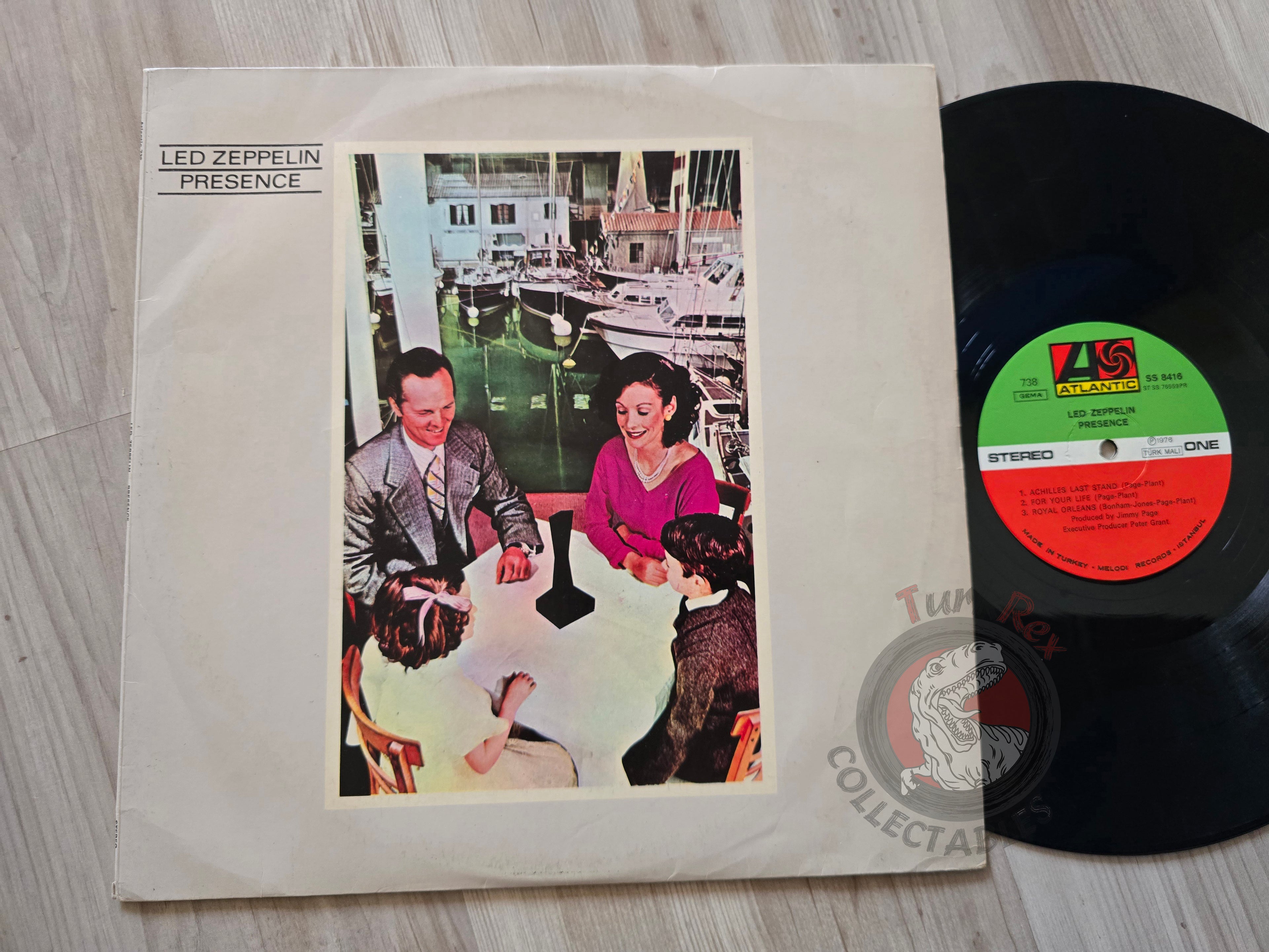 Led Zeppelin – Presence Turkish Pressing Vinyl Turkey Edition