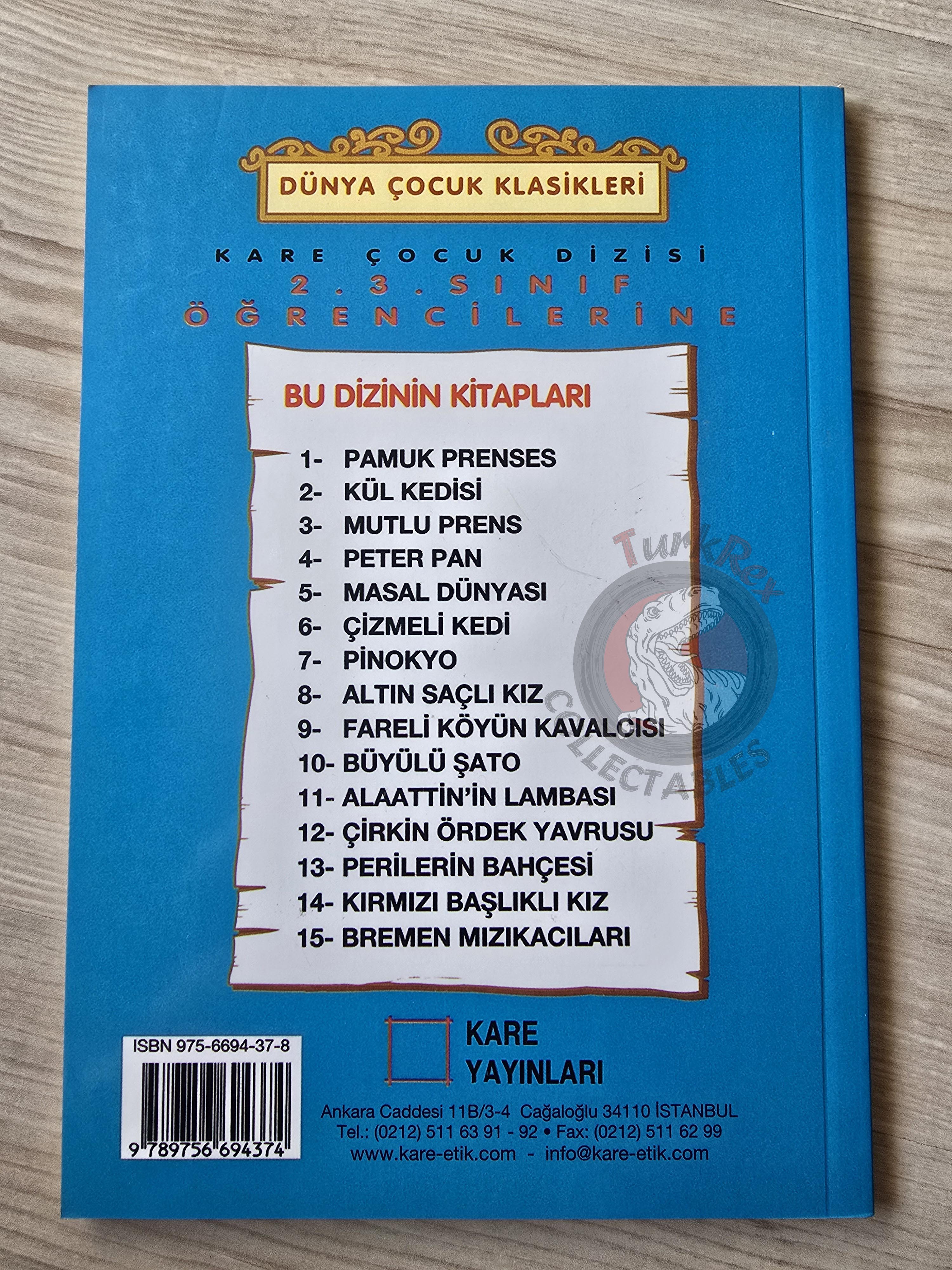 Puss in Boots – Grimm Brothers 2012 Turkish Book Turkey Illustrated