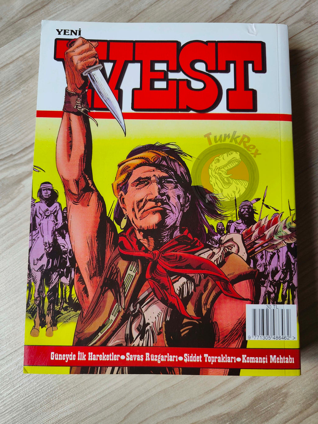 Storia del West Vol #6 La Lunga Cavalcata Turkish Comic Turkey #21 #22 #23 #24