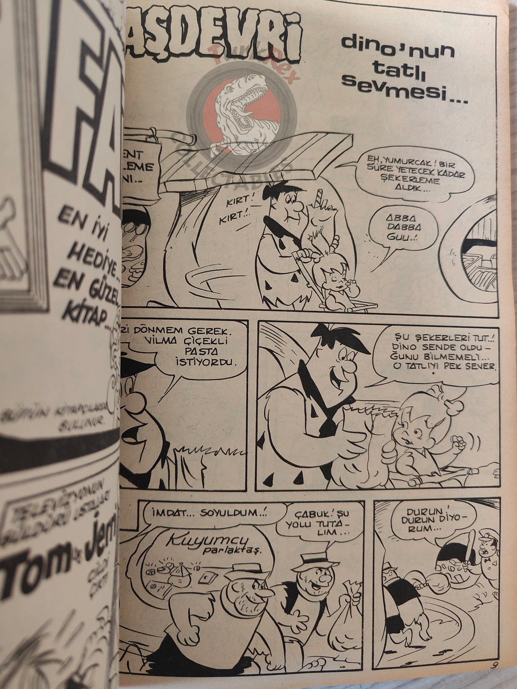 The Flintstones –  Altın Seri #11 80s Turkish Comic Turkey