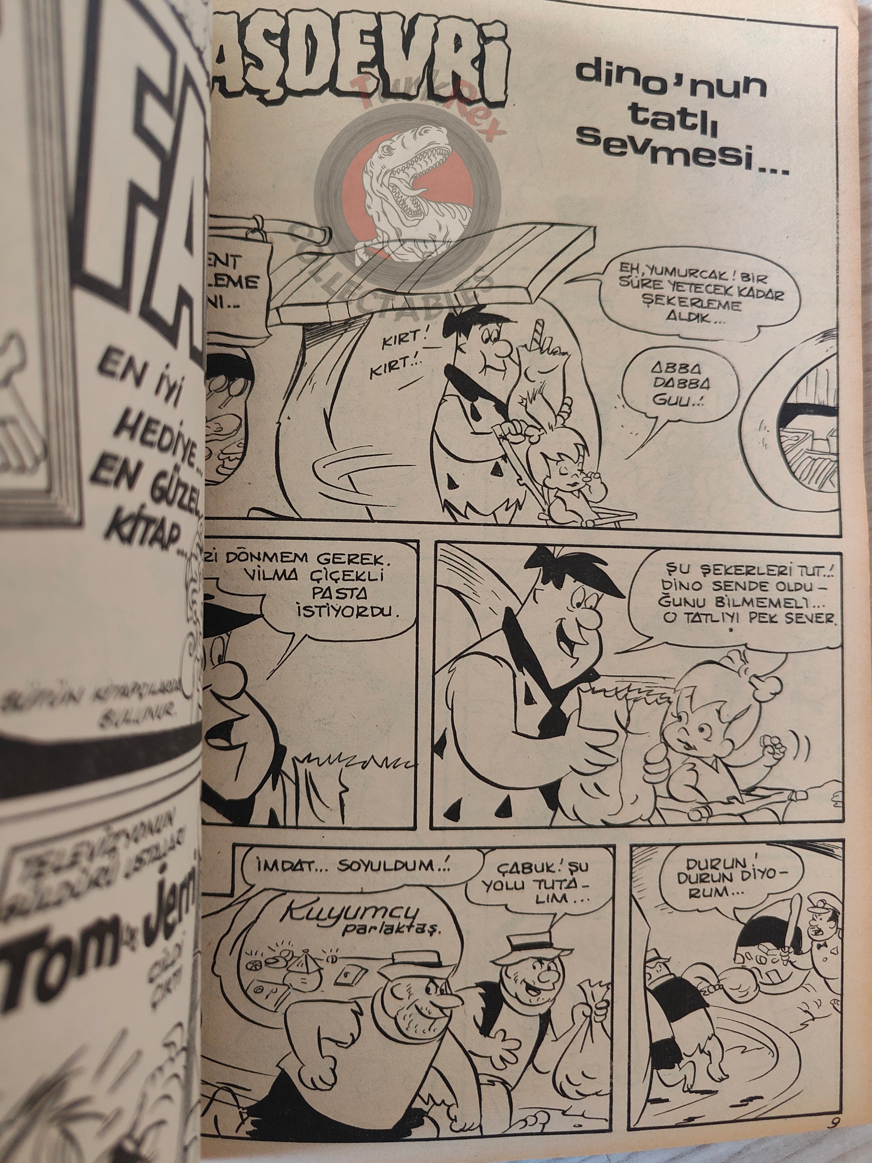 The Flintstones –  Altın Seri #11 80s Turkish Comic Turkey