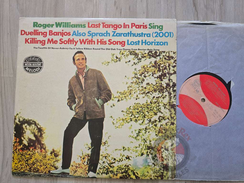 Roger Williams - Last Tango In Paris Turkish Pressing Vinyl Turkey Edition