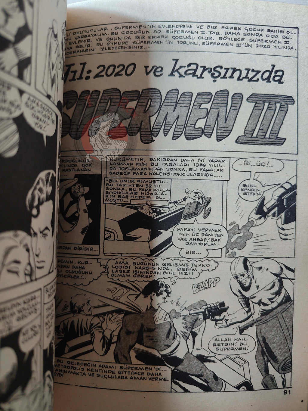 Superman #26 1984 Turkish Comic Turkey #357 Action Comics #534 #535 #536 #537