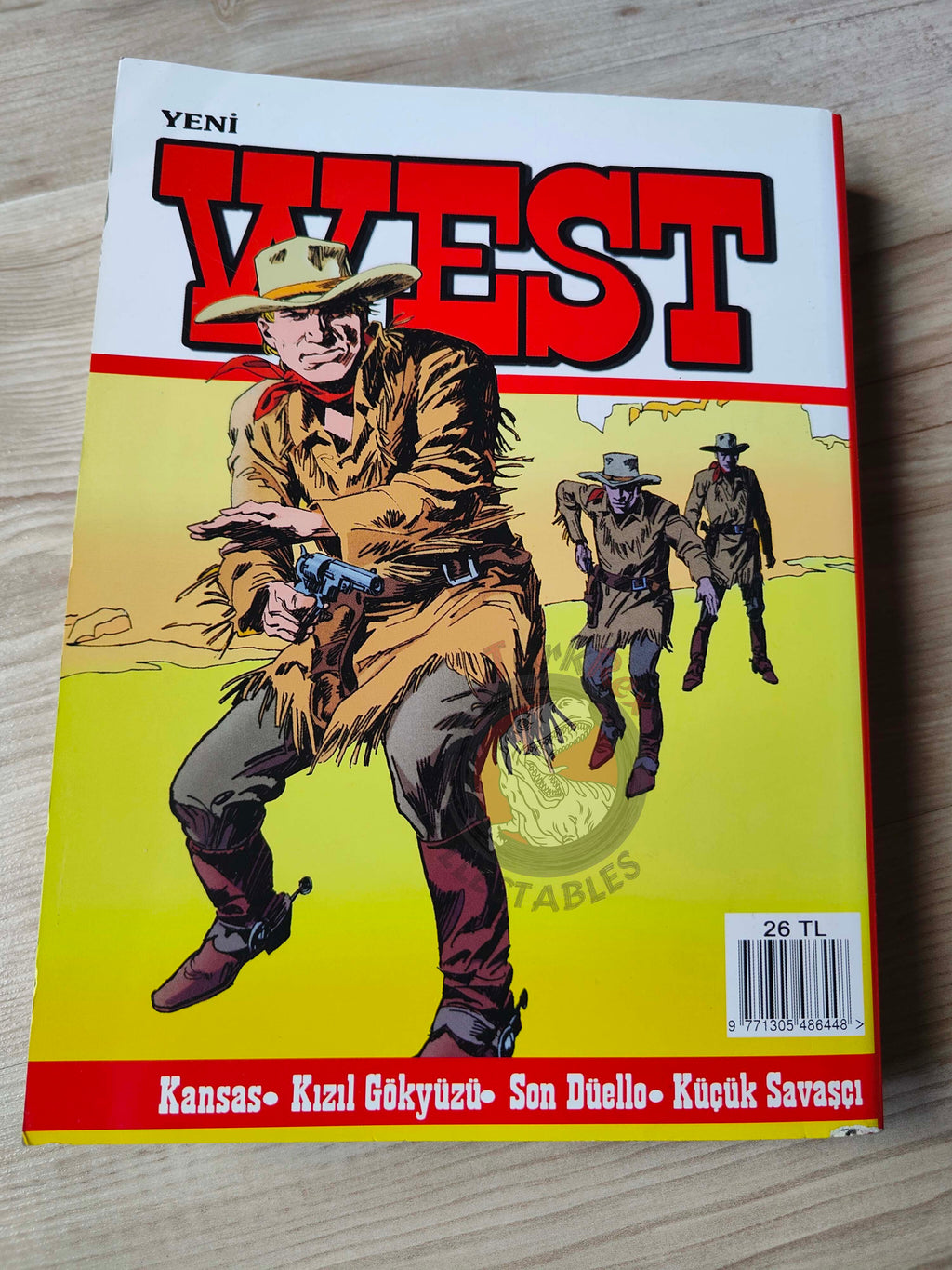 Storia del West Vol #4 Kansas Turkish Comic Turkey #13 #14 #15 #16