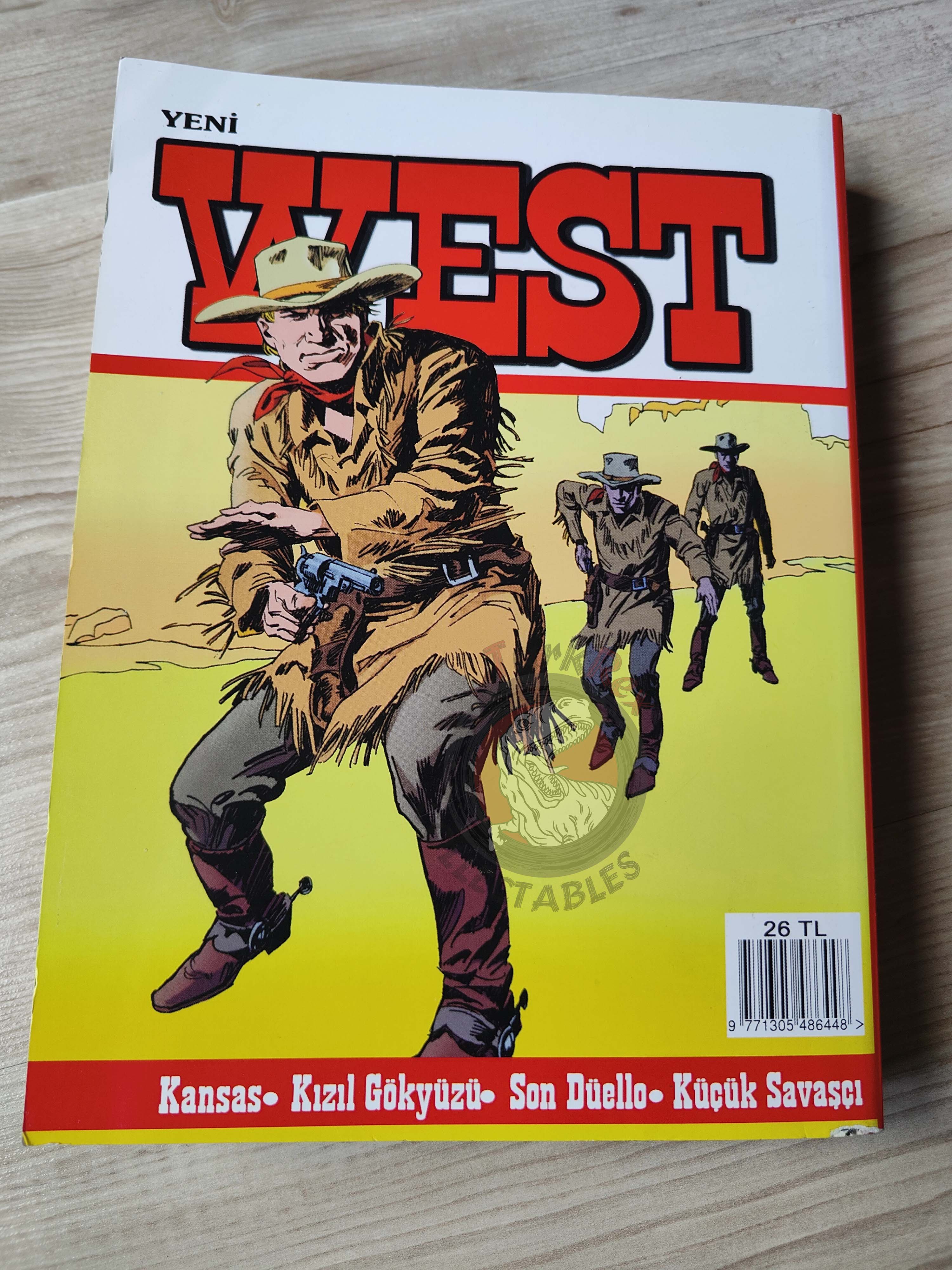 Storia del West Vol #4 Kansas Turkish Comic Turkey #13 #14 #15 #16