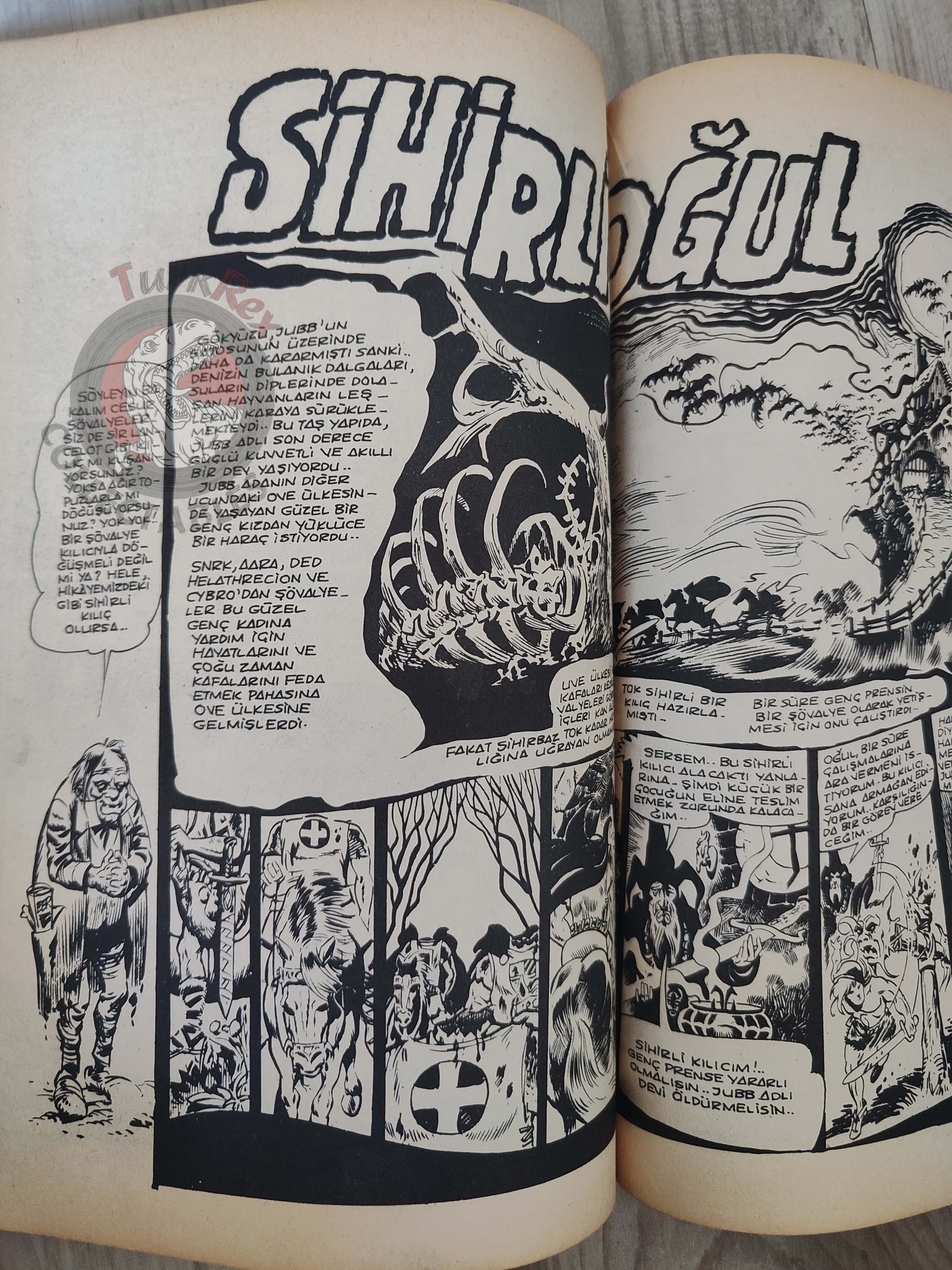 Korku February 1973 Turkish Comic Turkey Vampirella #18 Warren Creepy Eerie
