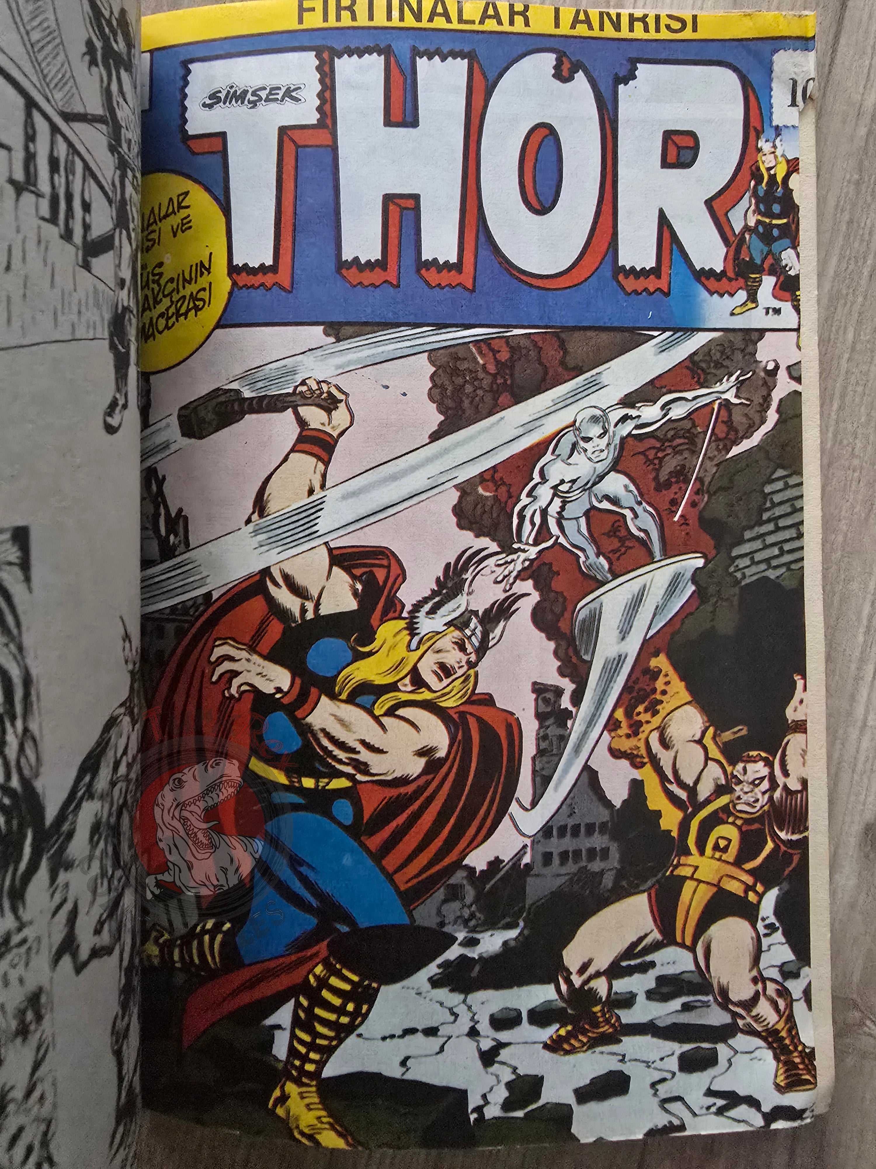 Thor Vol #2 1987 Turkish Comic Turkey The Mighty Thor #188–196 cover #180