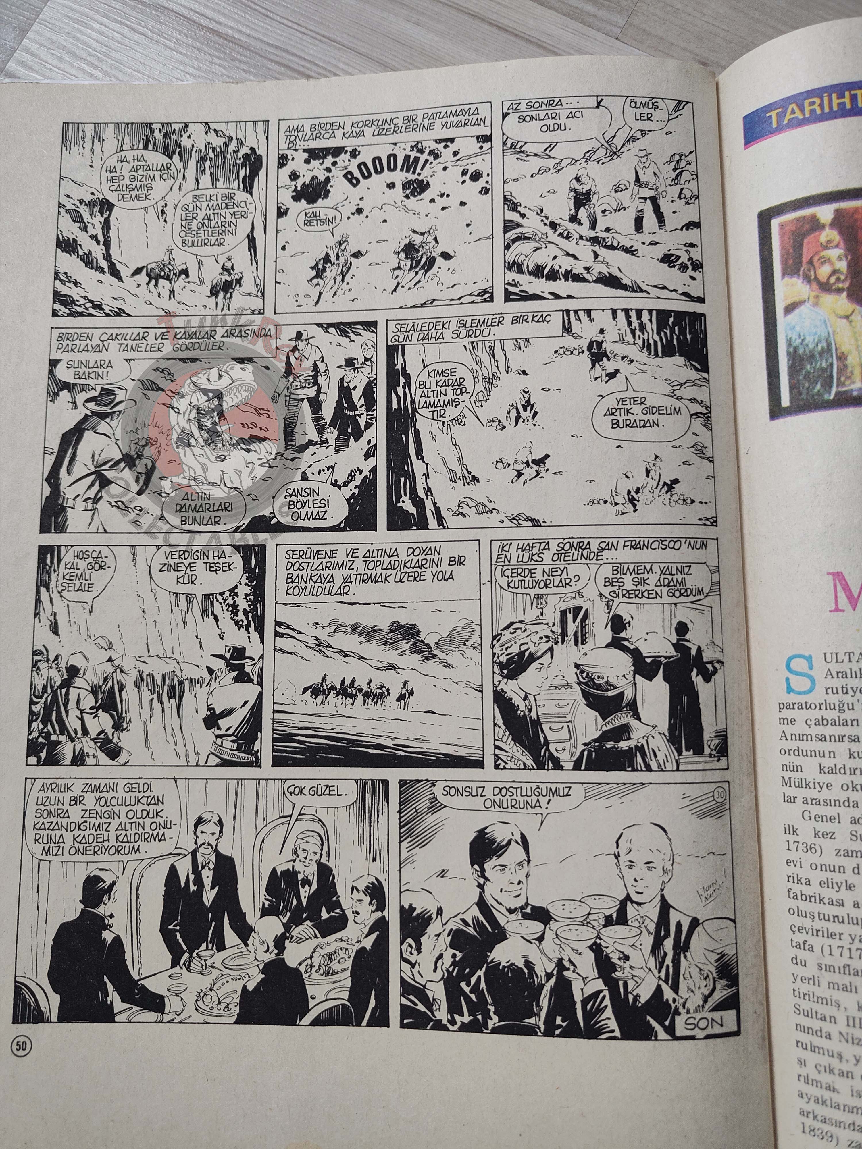 Milliyet Çocuk #51 1979 Turkish Comic Turkey Joyas Literarias Juveniles #137 Emilo Salgari