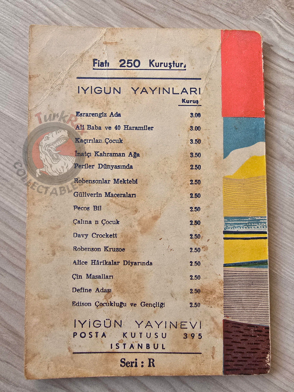 Jonathan Swift – Gulliver's Travels 1966 Turkish Book Turkey Illustrated Henri Iselin