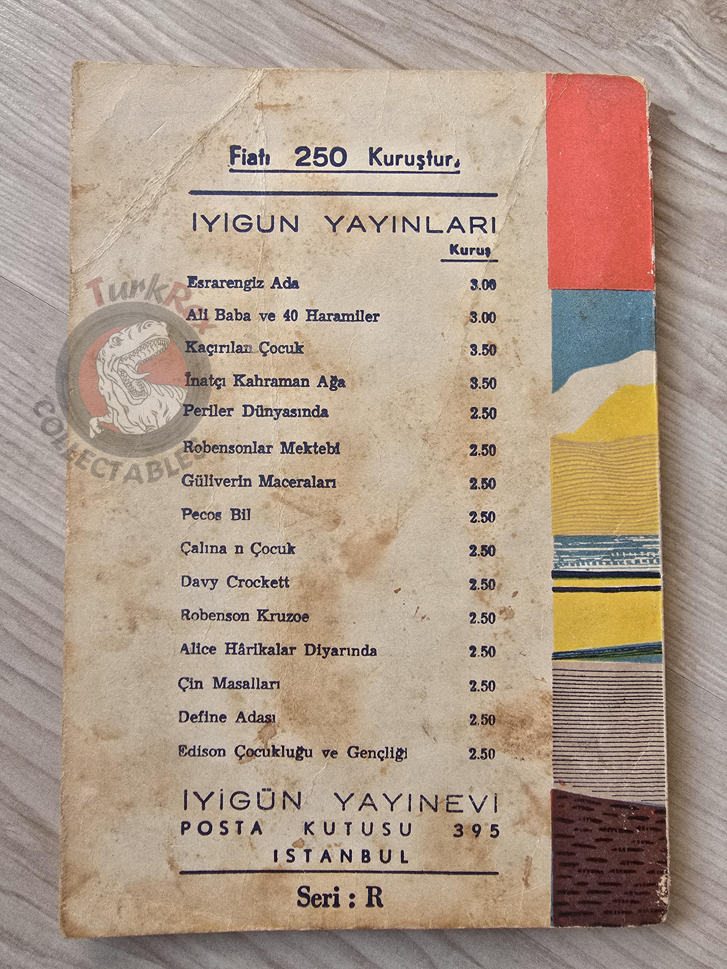 Jonathan Swift – Gulliver's Travels 1966 Turkish Book Turkey Illustrated Henri Iselin