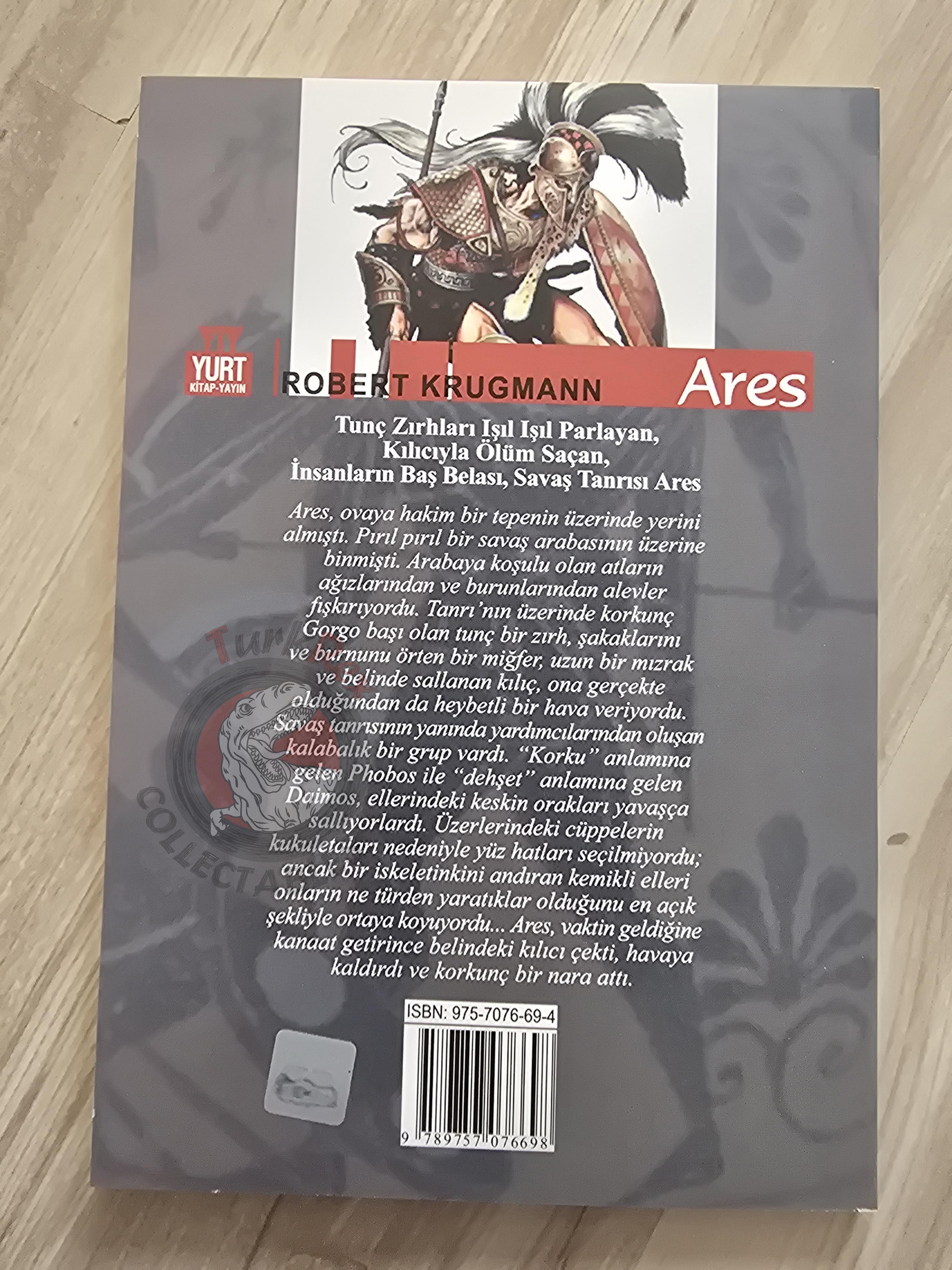 Ares – Robert Krugmann 2003 Turkish Book Turkey Illustrated by Turkish Artist