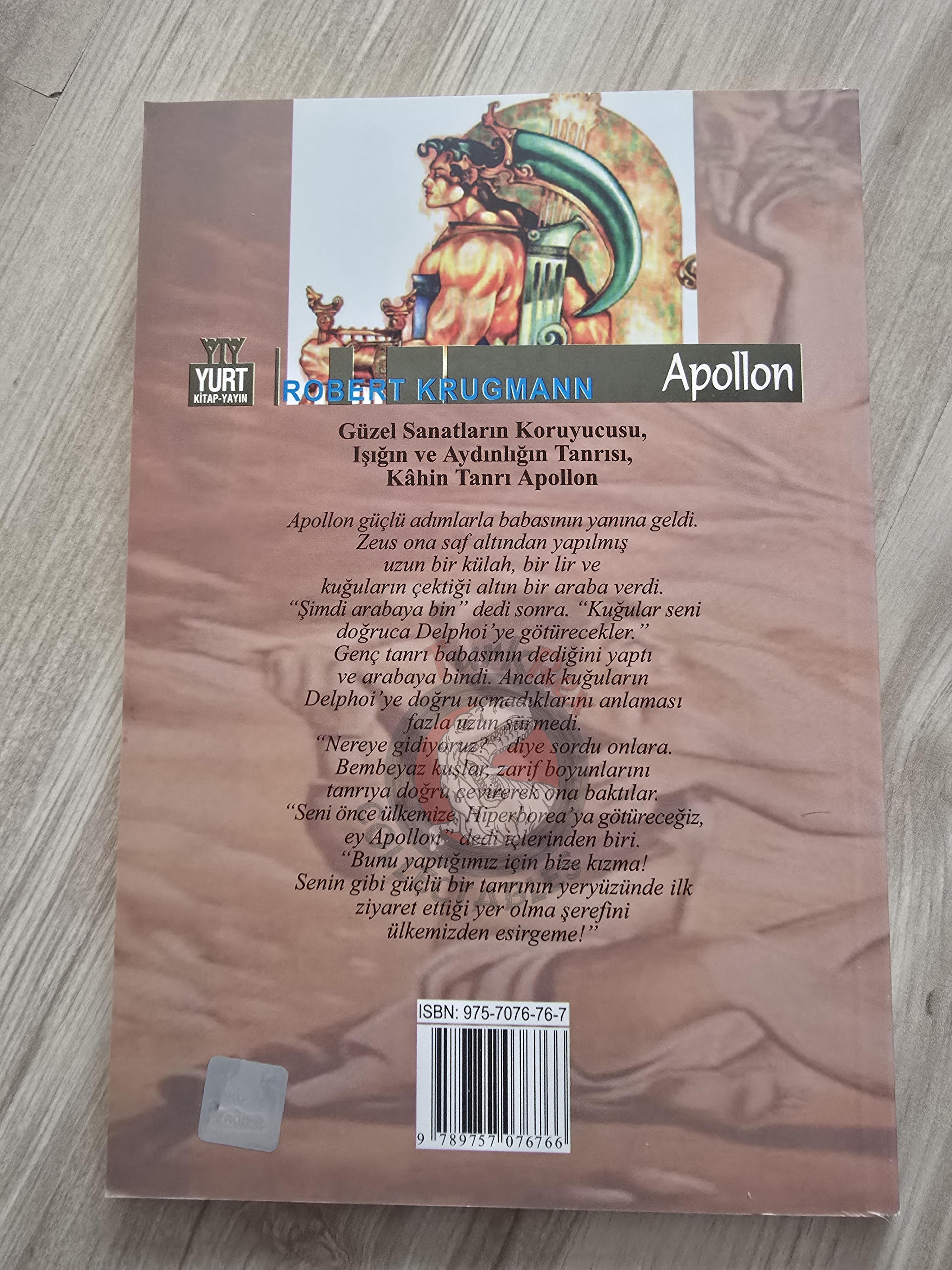 Apollo – Robert Krugmann 2003 Turkish Book Turkey Illustrated by Turkish Artist
