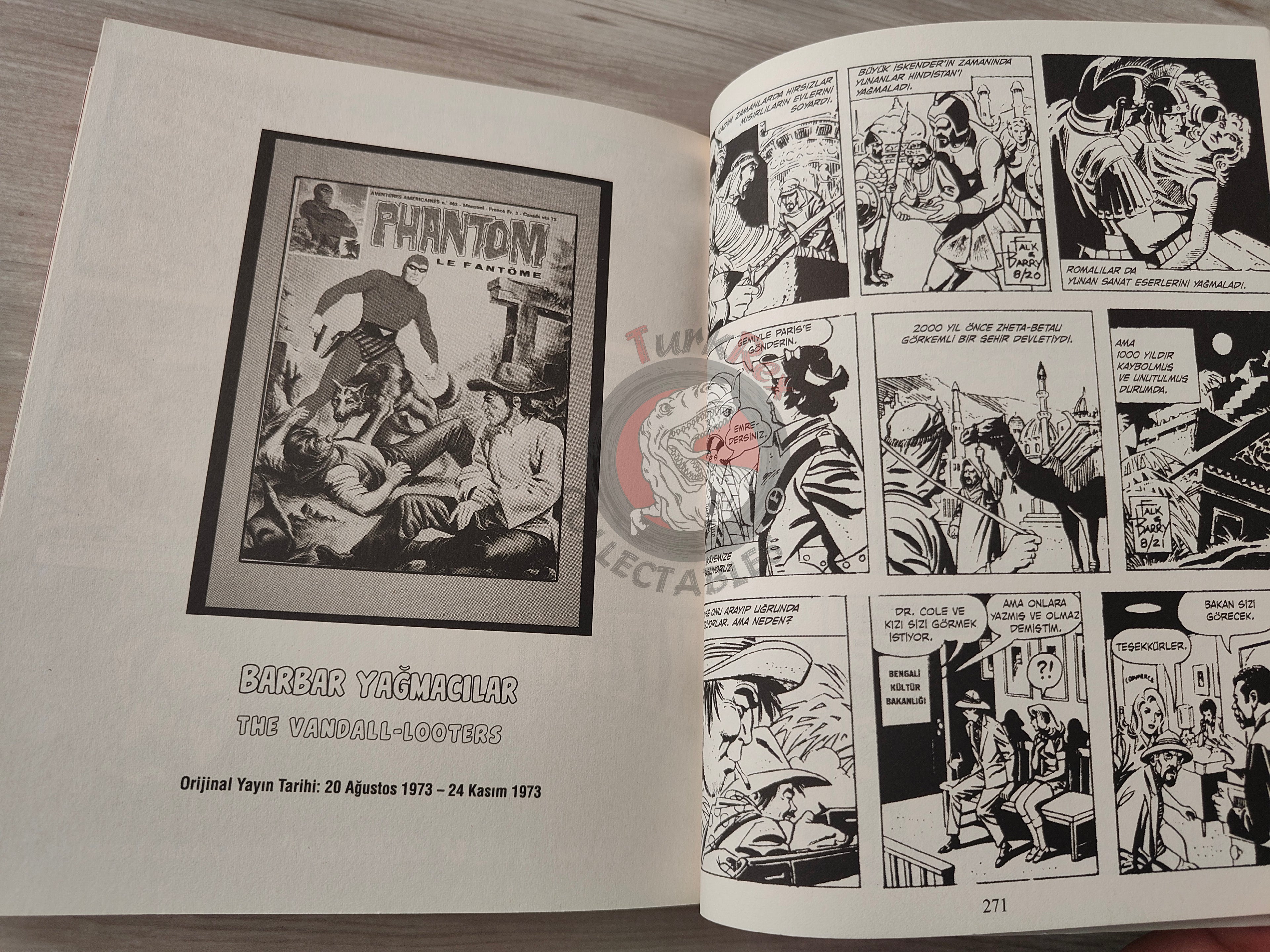 The Phantom #6 2013 The Vultures Turkish Comic Turkey