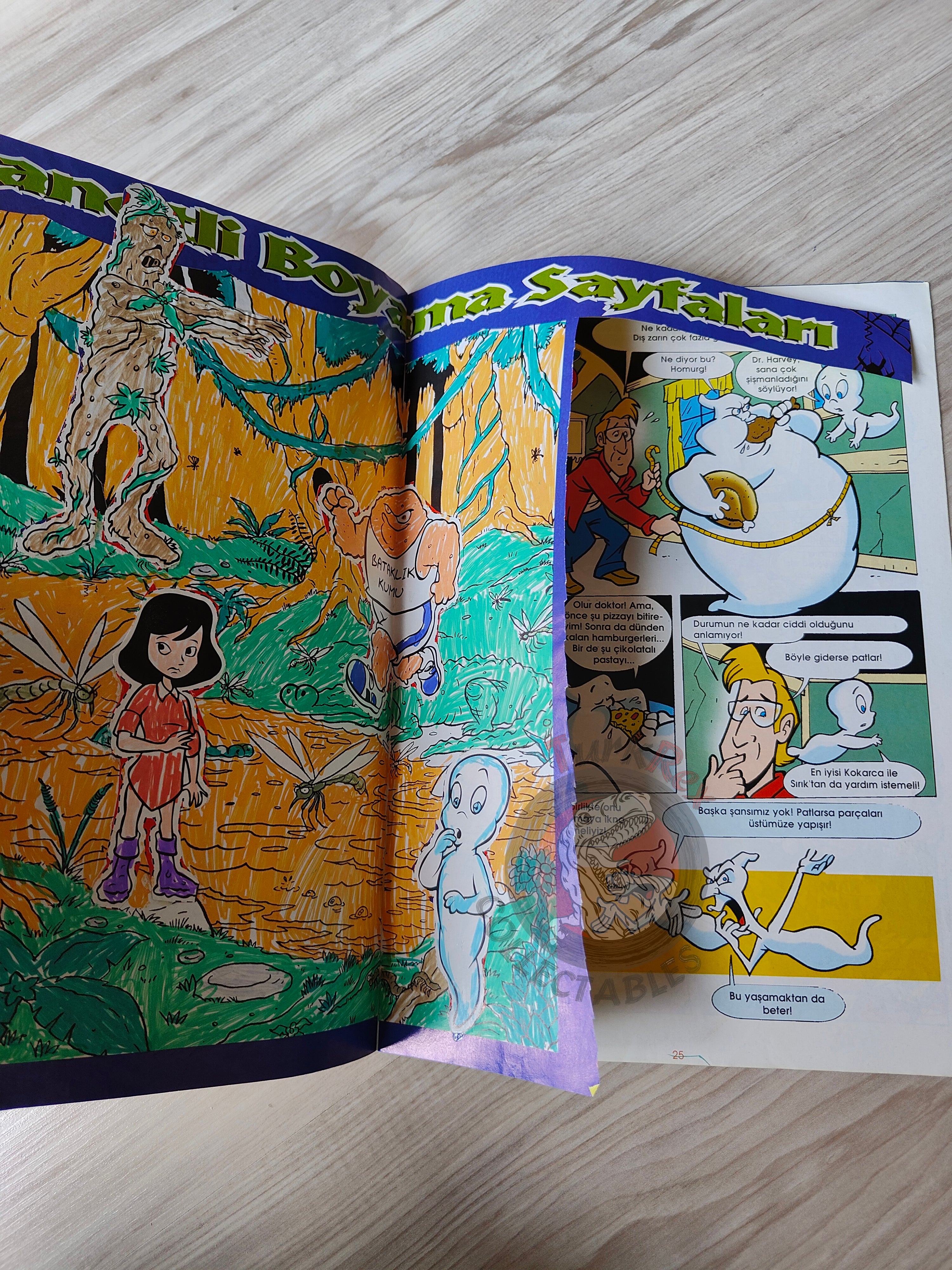 Casper the Friendly Ghost Magazine – Issue #28 1997 Turkish Comic Turkey