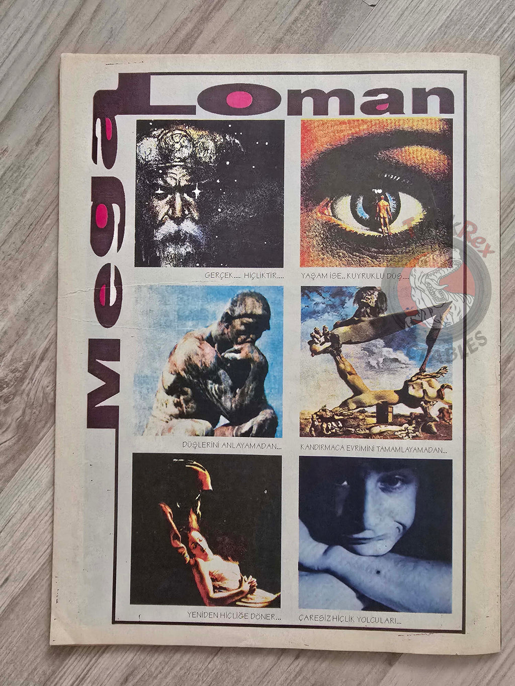 Eroskop #2 1993 Turkish Comic Turkey Erotic Mag La Contessa Rossa Georges Pichard
