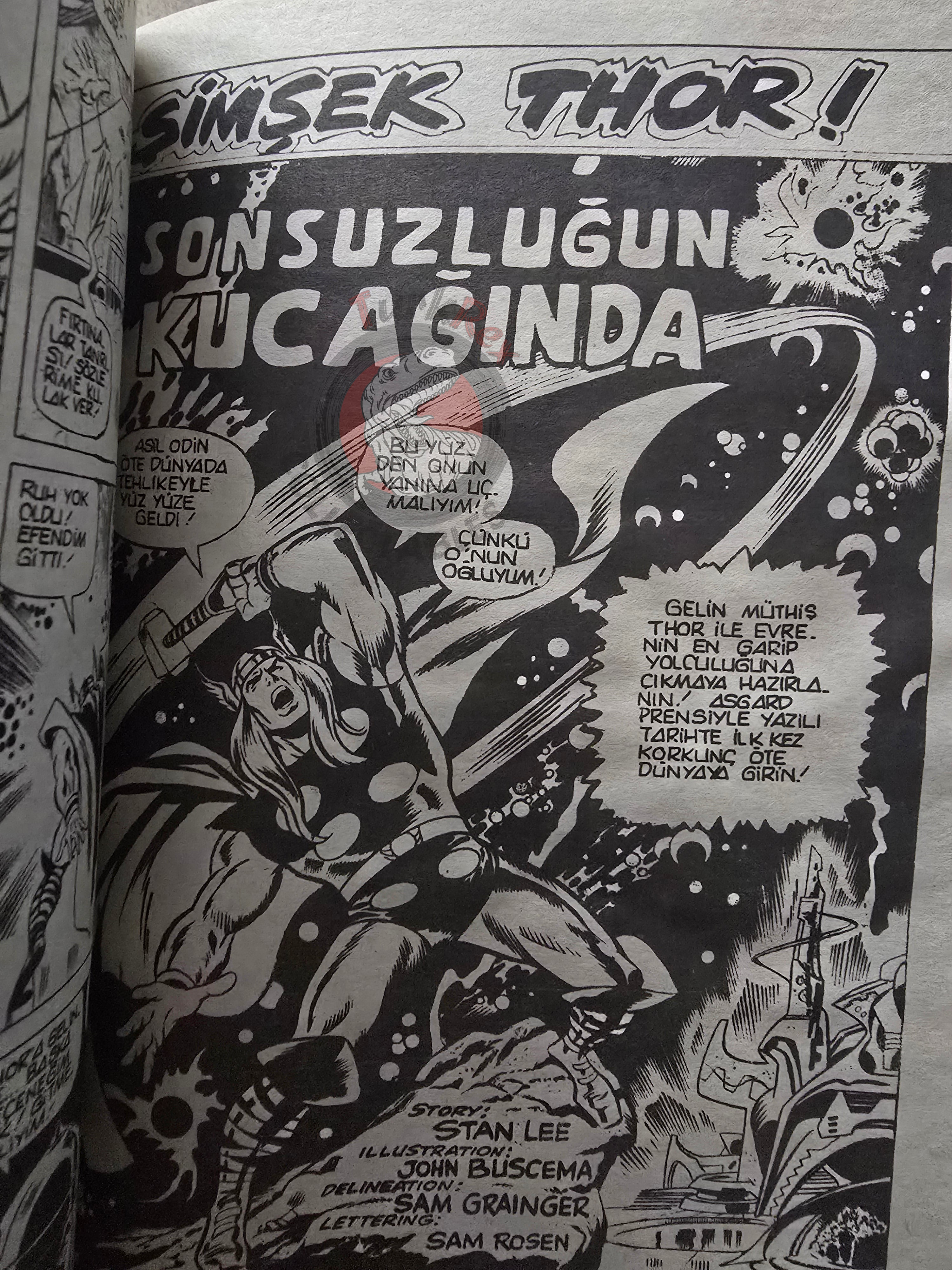 Thor Vol #6 1987 Turkish Comic Turkey The Mighty Thor #183–187 #217–219