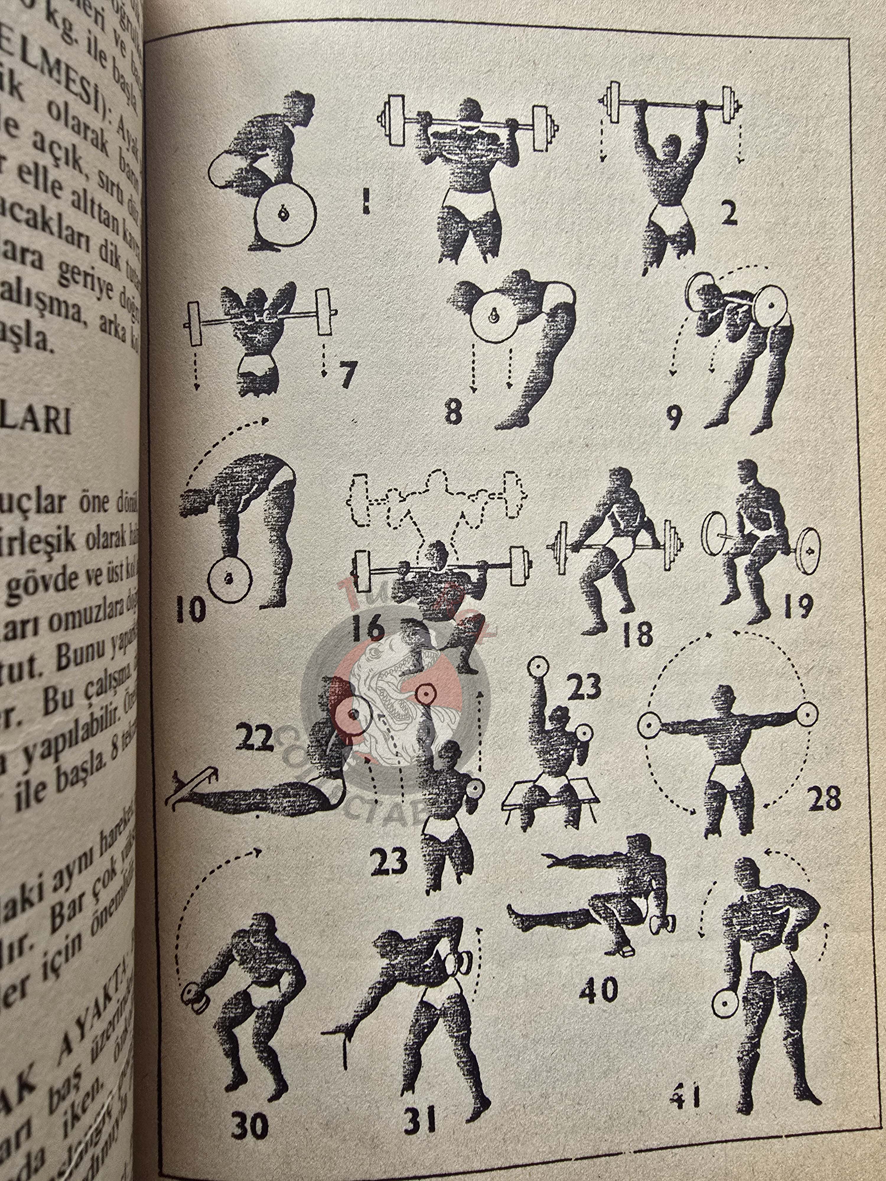 Bodybuilding Technics 1989 Turkish Book Turkey Lou Ferrigno Joe Bucci