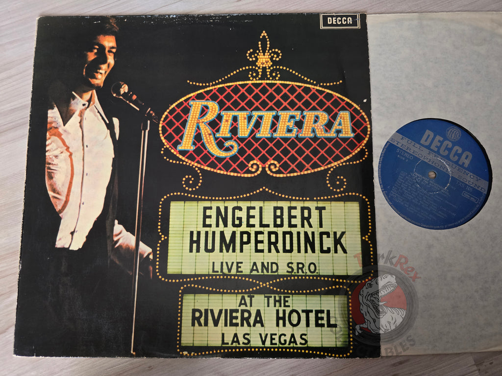 Engelbert Humperdinck – Live And S.R.O. At The Riviera Hotel, Las Vegas Turkish Pressing Vinyl Turkey Edition