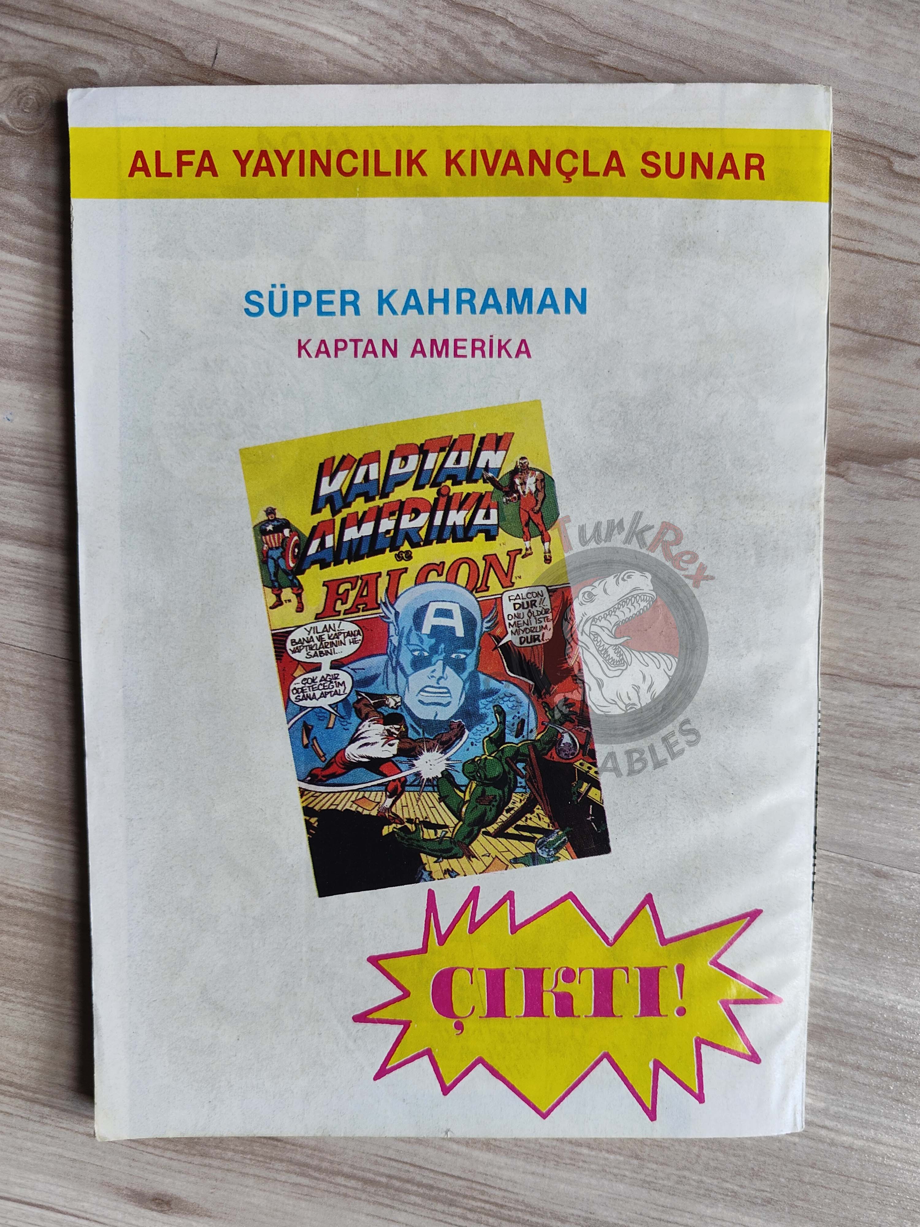 Fantastic Four #2 1988 Turkish Comic Turkey #194 #195 #196 #197