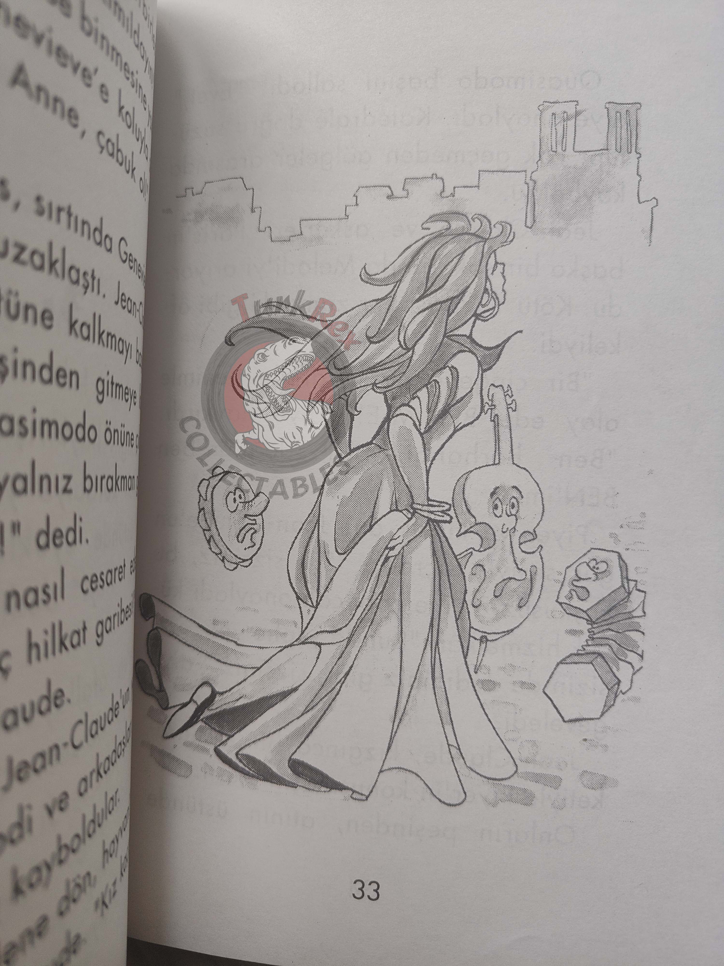 Victor Hugo – The Hunchback of Notre-Dame 2011 Illustrated Turkish Book Turkey