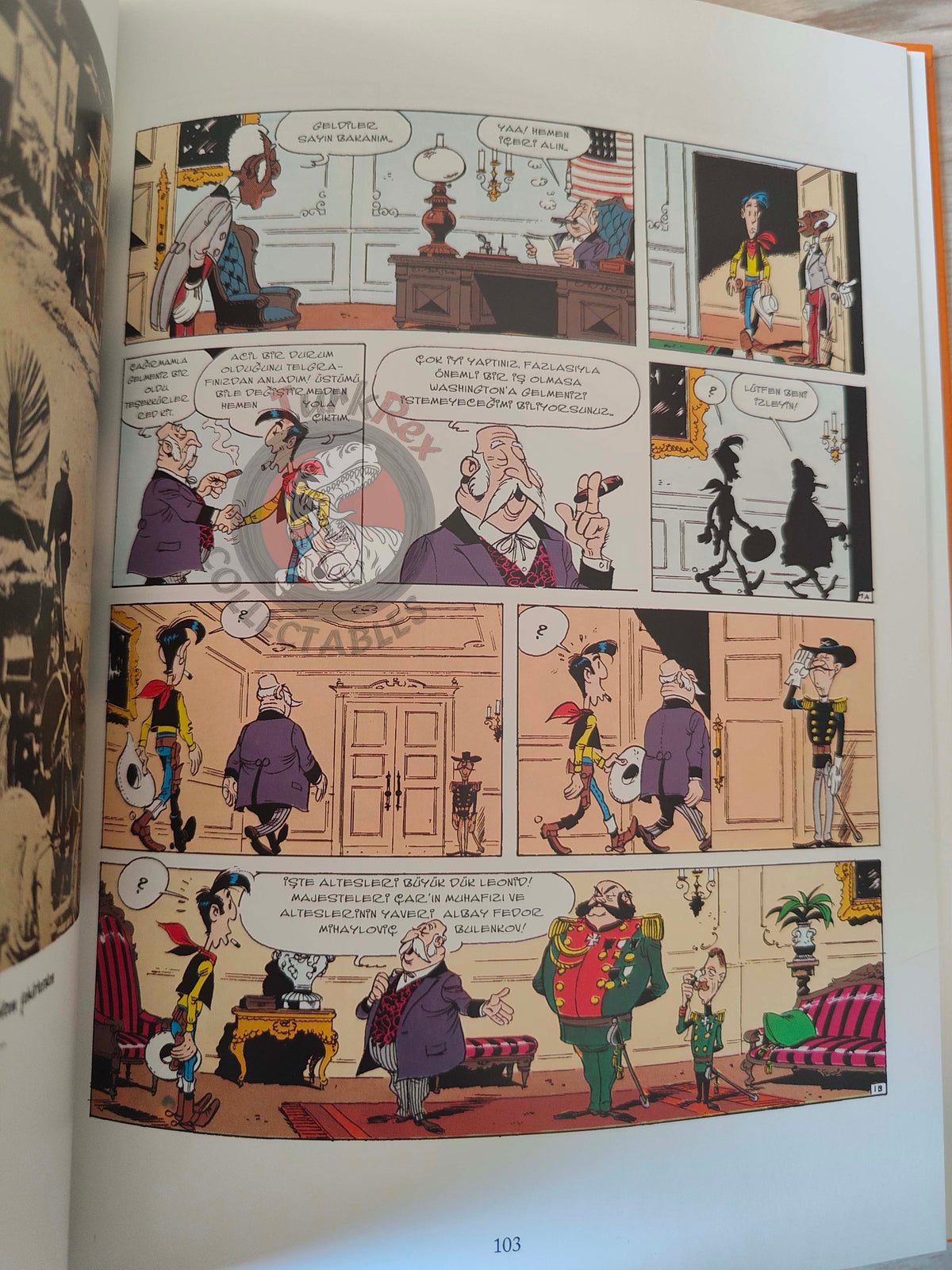 Lucky Luke – L'integrale #13 Turkish Comic Turkey Ma Dalton