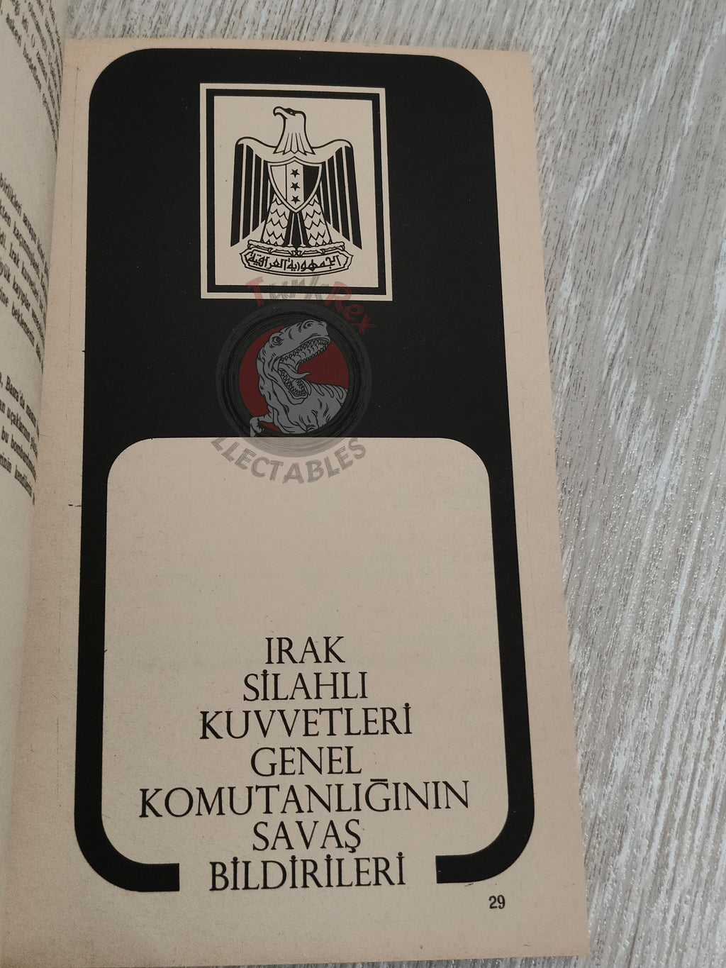 Saddam Hussein - The Story Of A War 1980s Propaganda Book Turkish Middle East