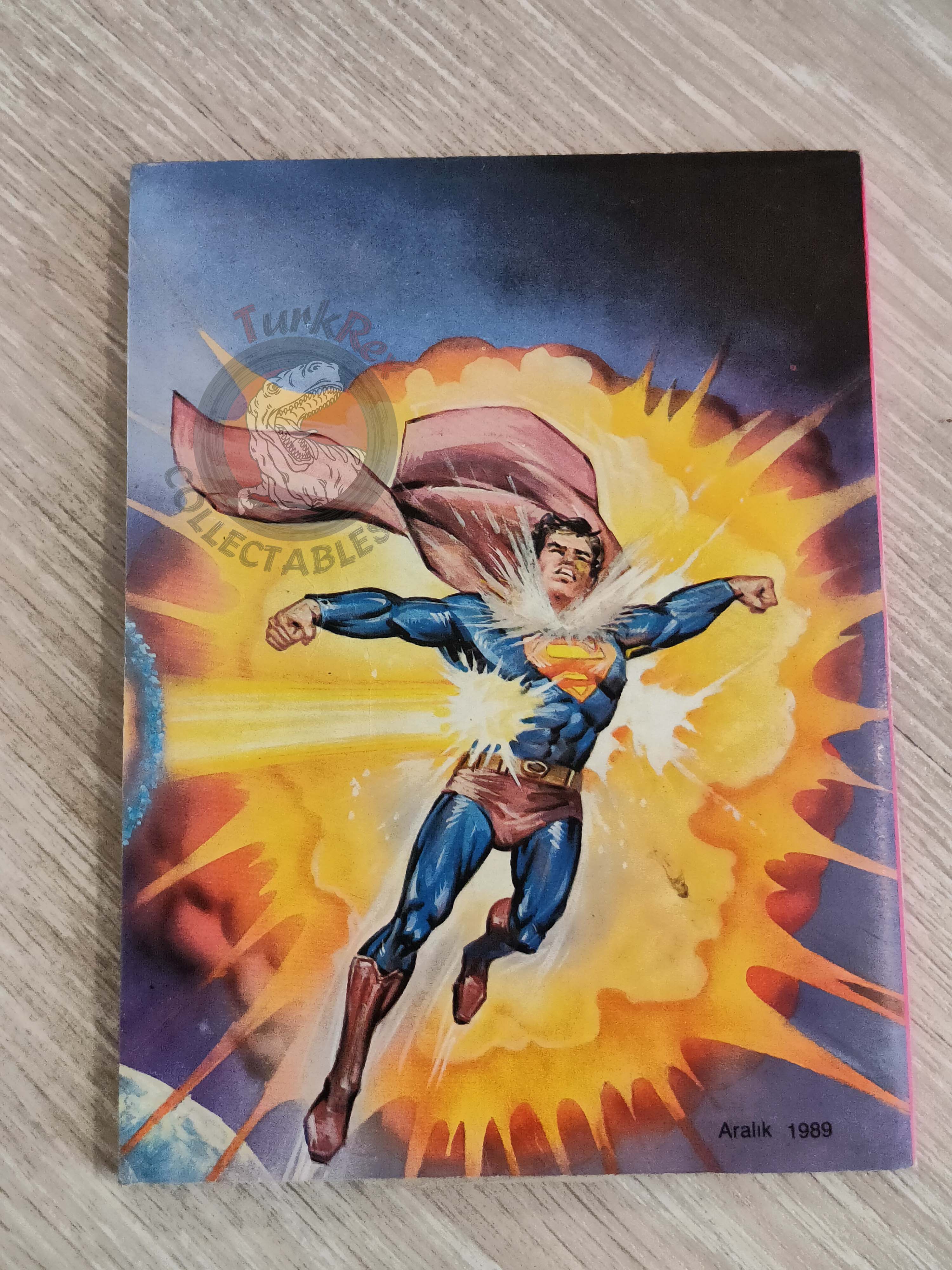 Superman #70 1989 Turkish Comic Turkey Adventures of #432-#434 DC Comics Presents #48