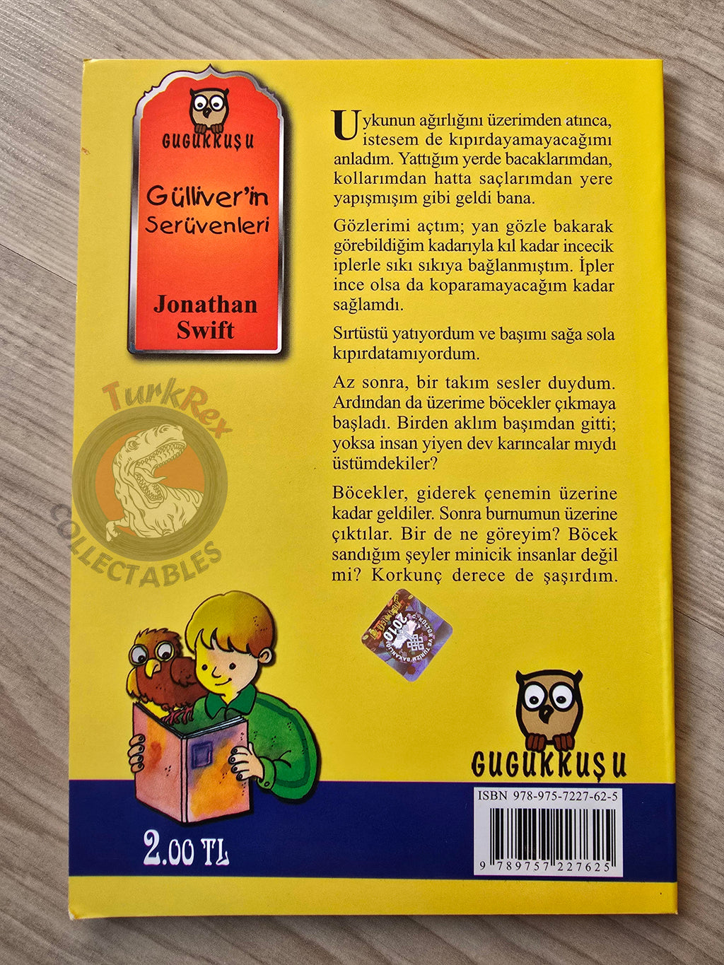 Jonathan Swift – Gulliver's Travels 2011 Turkish Book Turkey Illustrated 2
