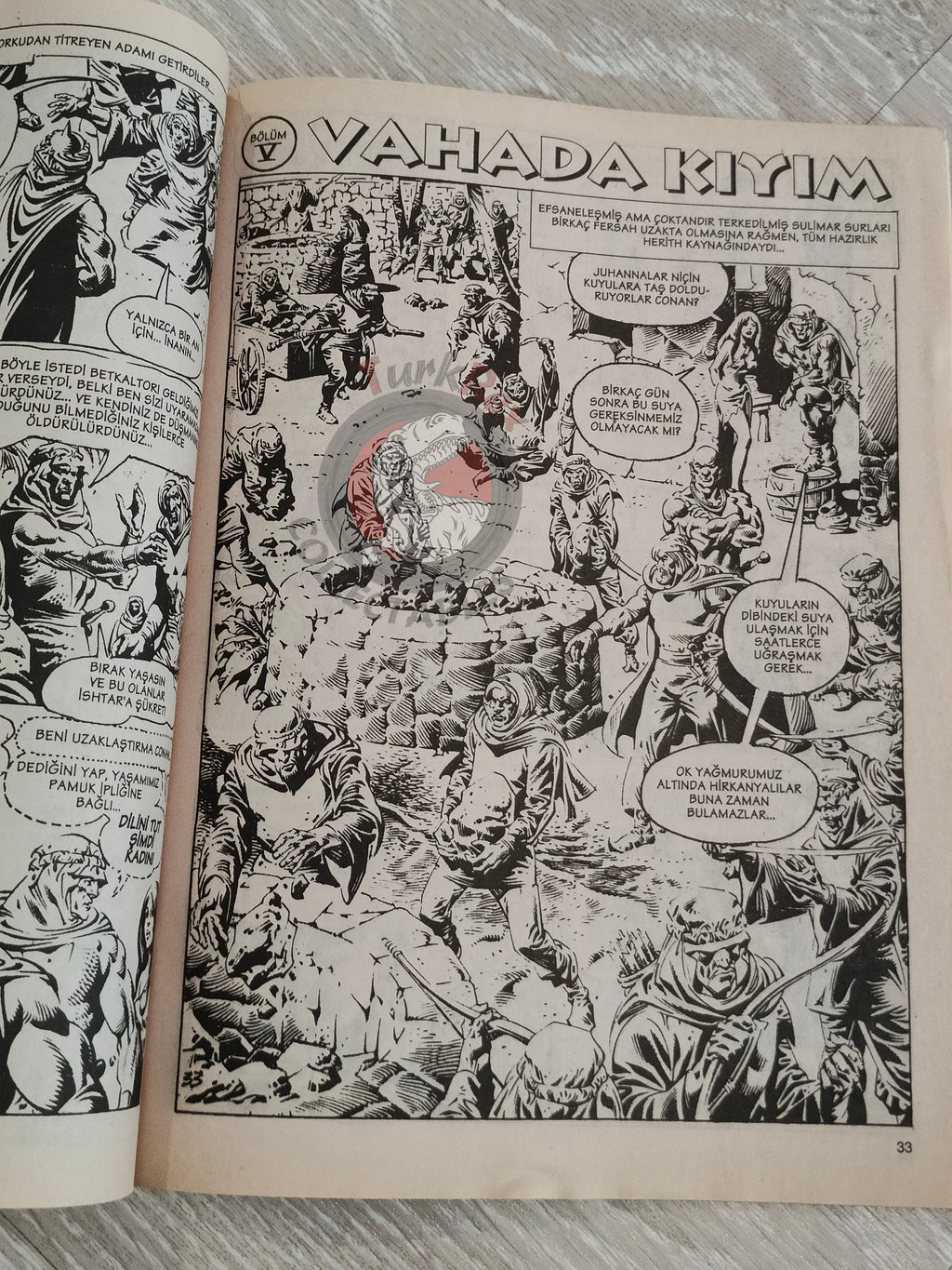 Conan #22 The Savage Sword of Conan #37 #38 Turkish Comic Turkey