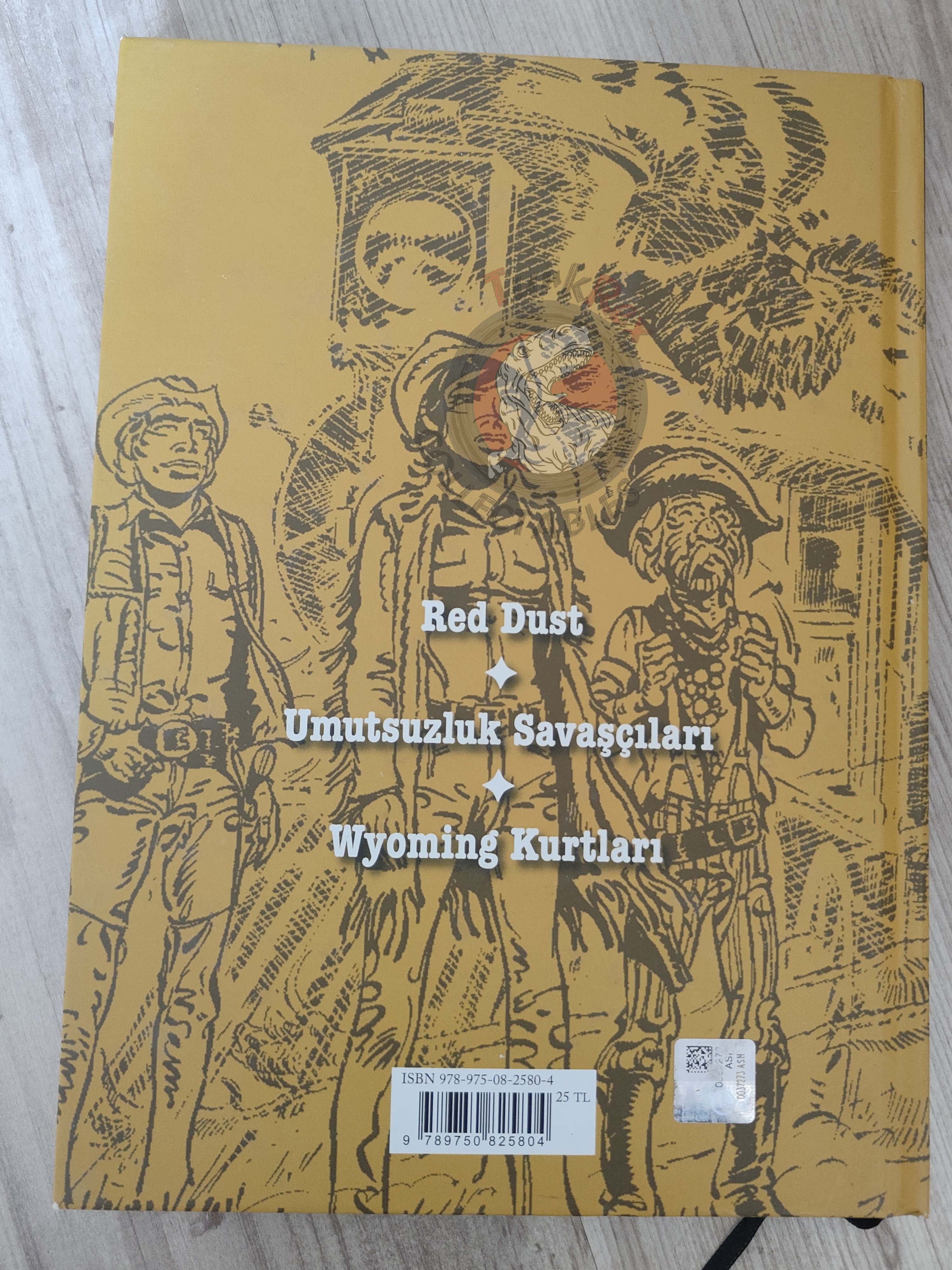 Comanche Vol #1 Issue #1–3 HC Turkish Comic Turkey Hermann & Greg Red Dust
