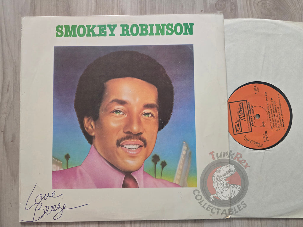 Smokey Robinson – Love Breeze Turkish Pressing Vinyl Turkey Edition