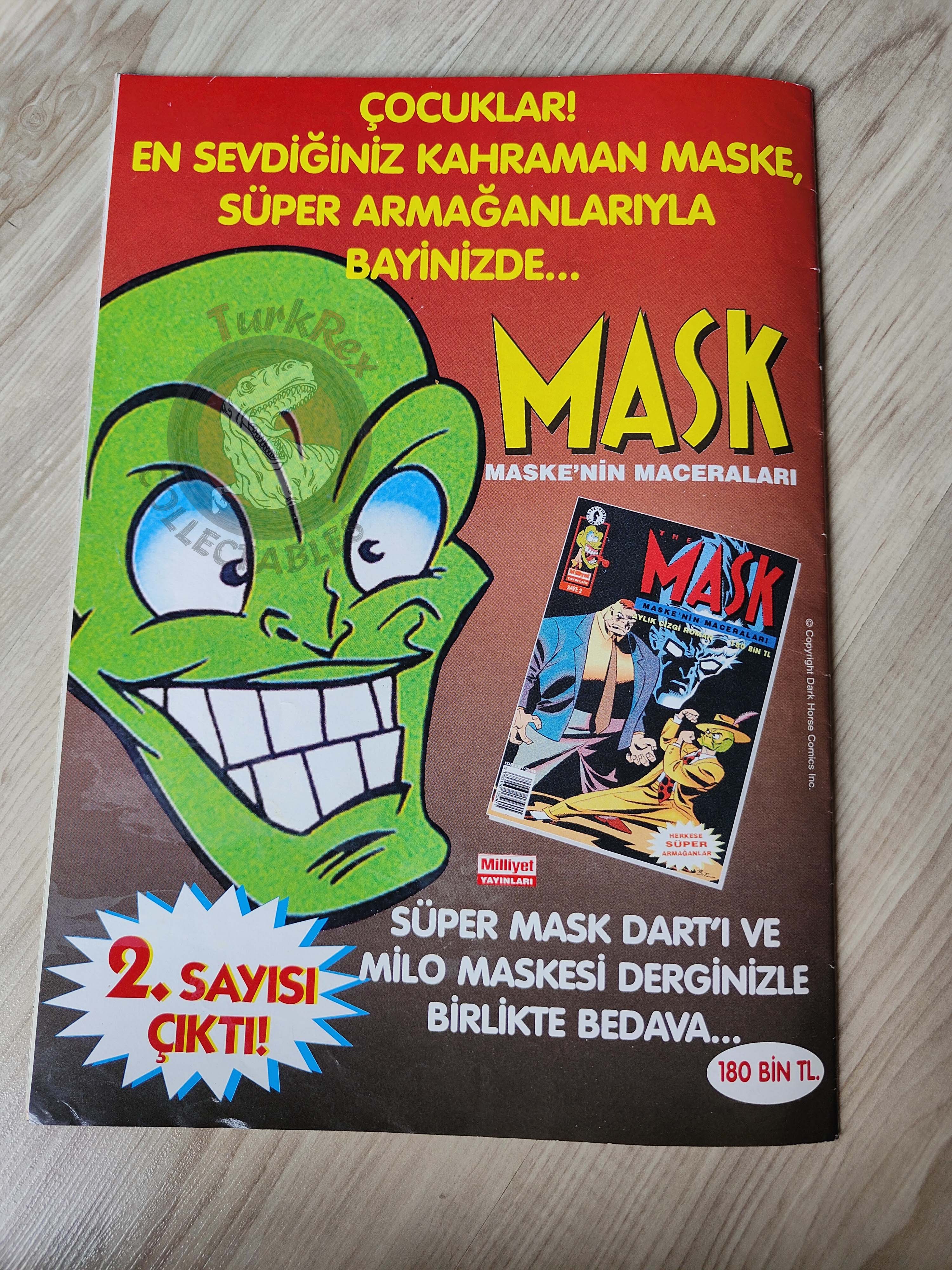 Casper the Friendly Ghost Magazine – Issue #22 1997 Turkish Comic Turkey