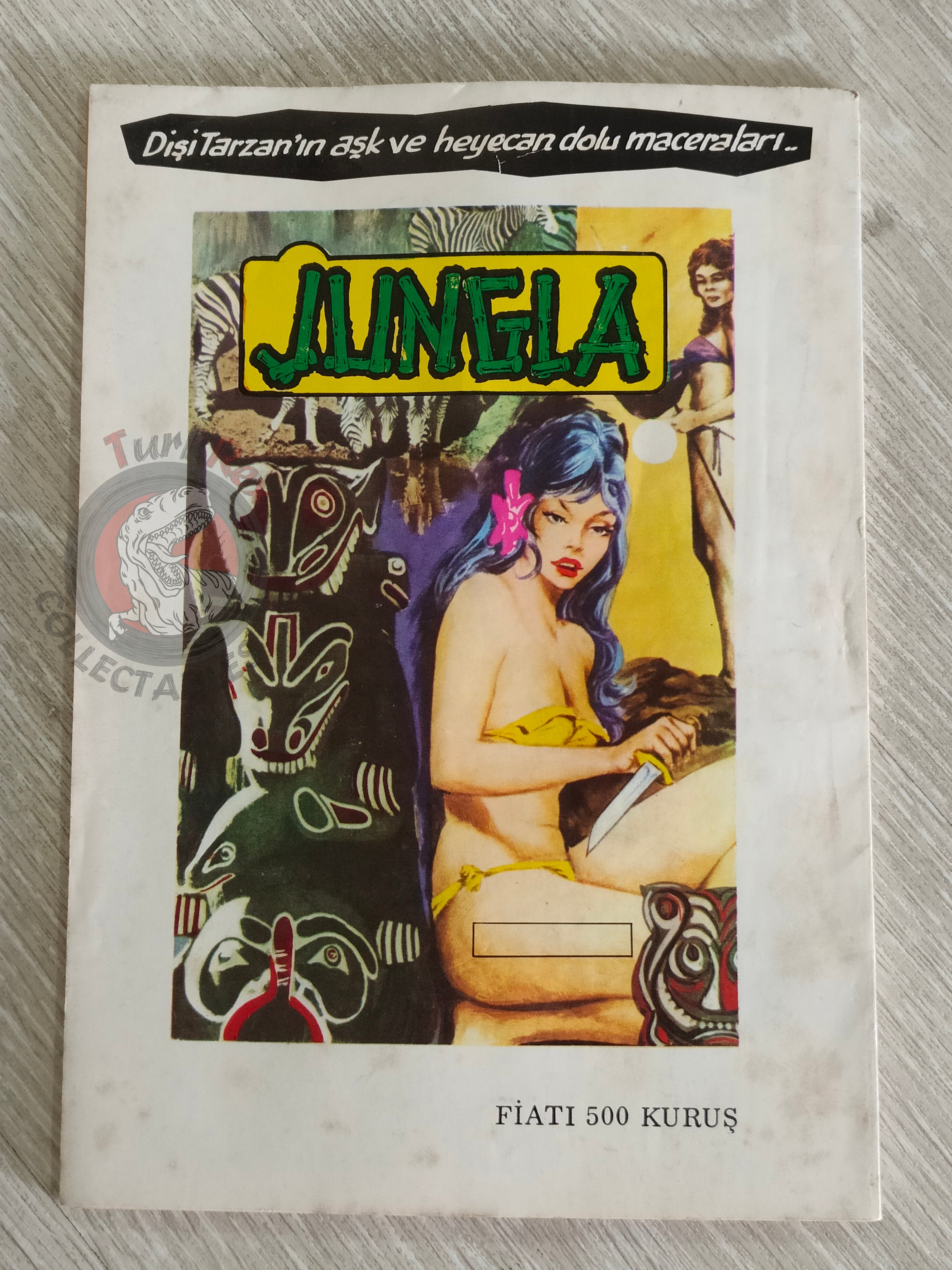 Korku September 1974 Frank Frazetta’s Vampirella #1 Cover Turkish Turkey Comic