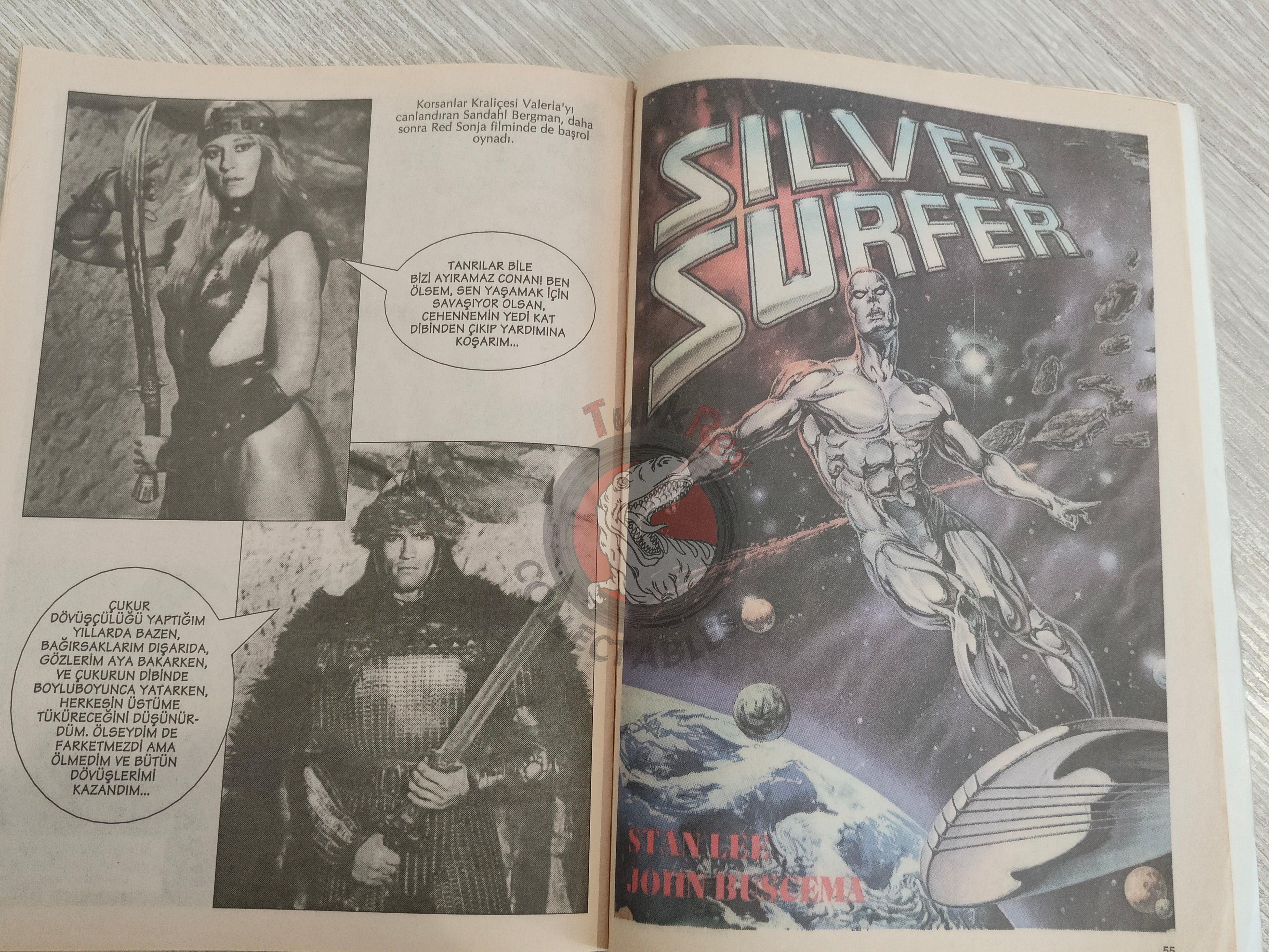 Conan #1 Marvel Super Special Magazine Issue Turkish Comic Turkey