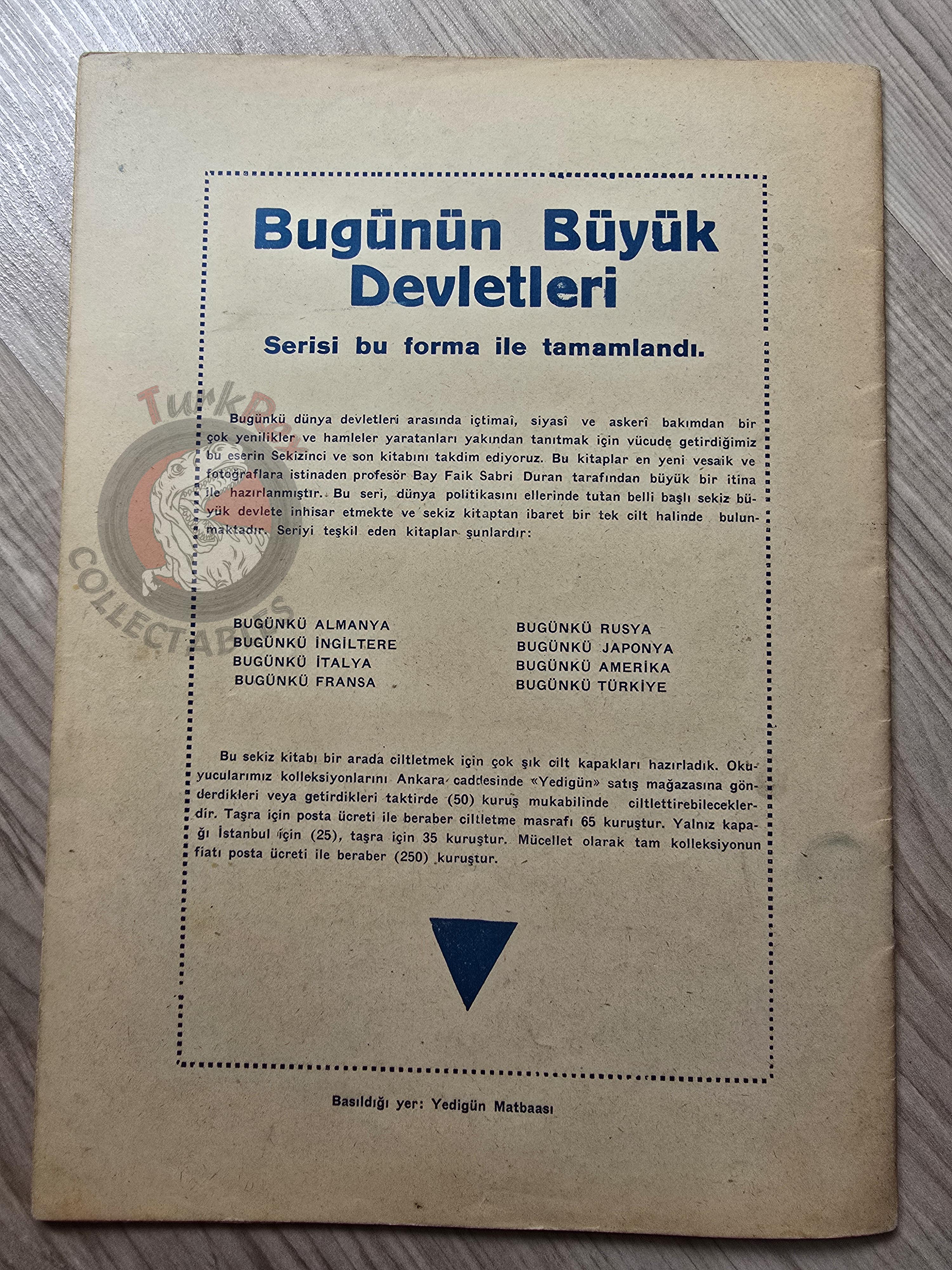 Faik Sabri – Turkey Today 1938 Turkish Book Turkey Illustrated